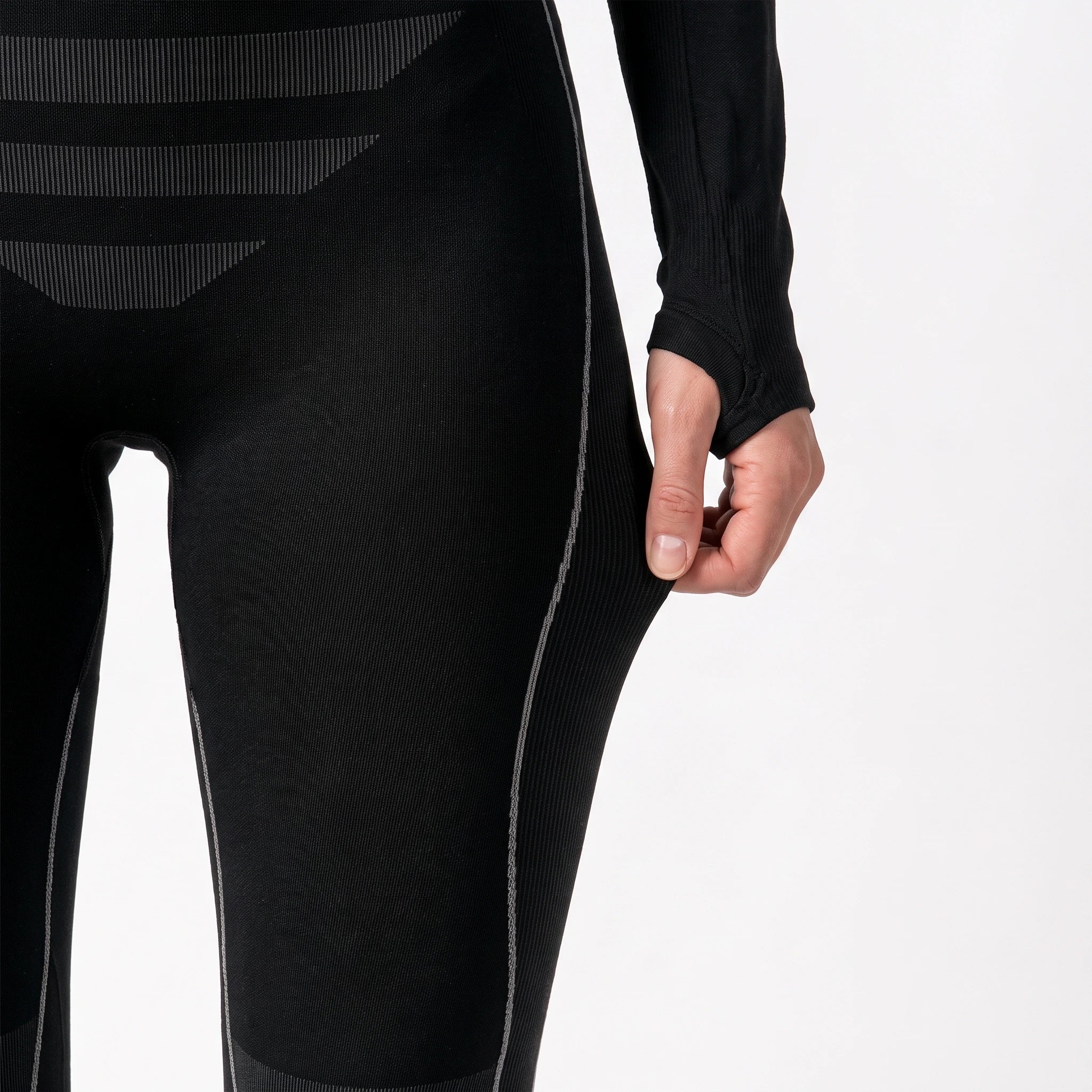 Thermo Tights Damen | Dunkelgrau – 3