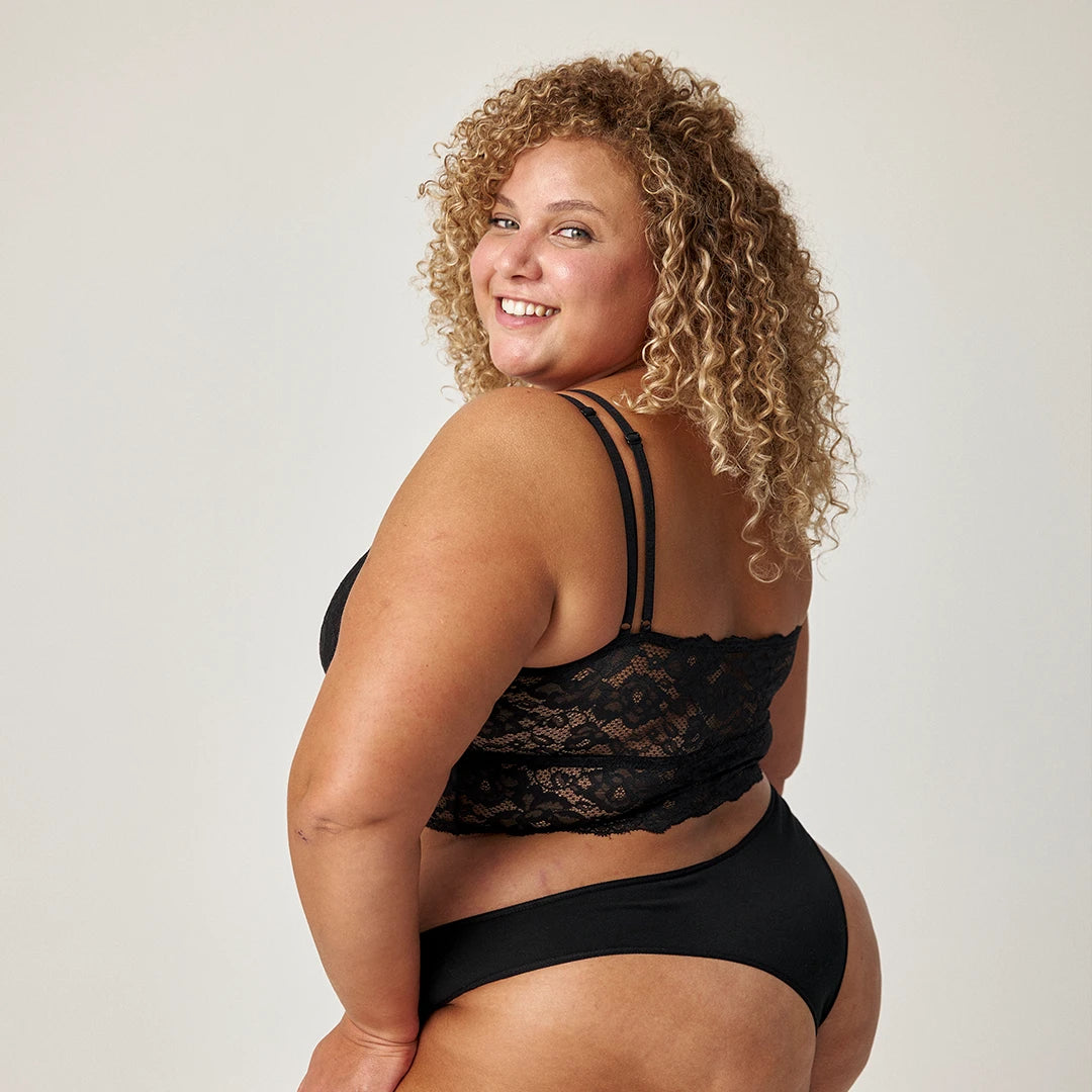 Spitzen-BH Plus Size | Schwarz – 3