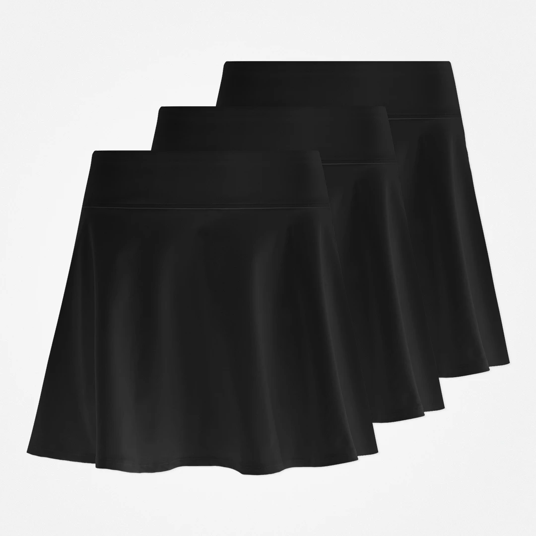 Tennisrock Damen | Schwarz – 11