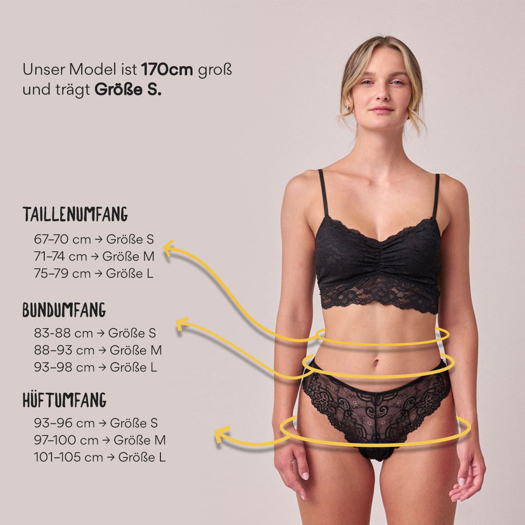 Brazilian Slips aus Spitze | Schwarz – 9