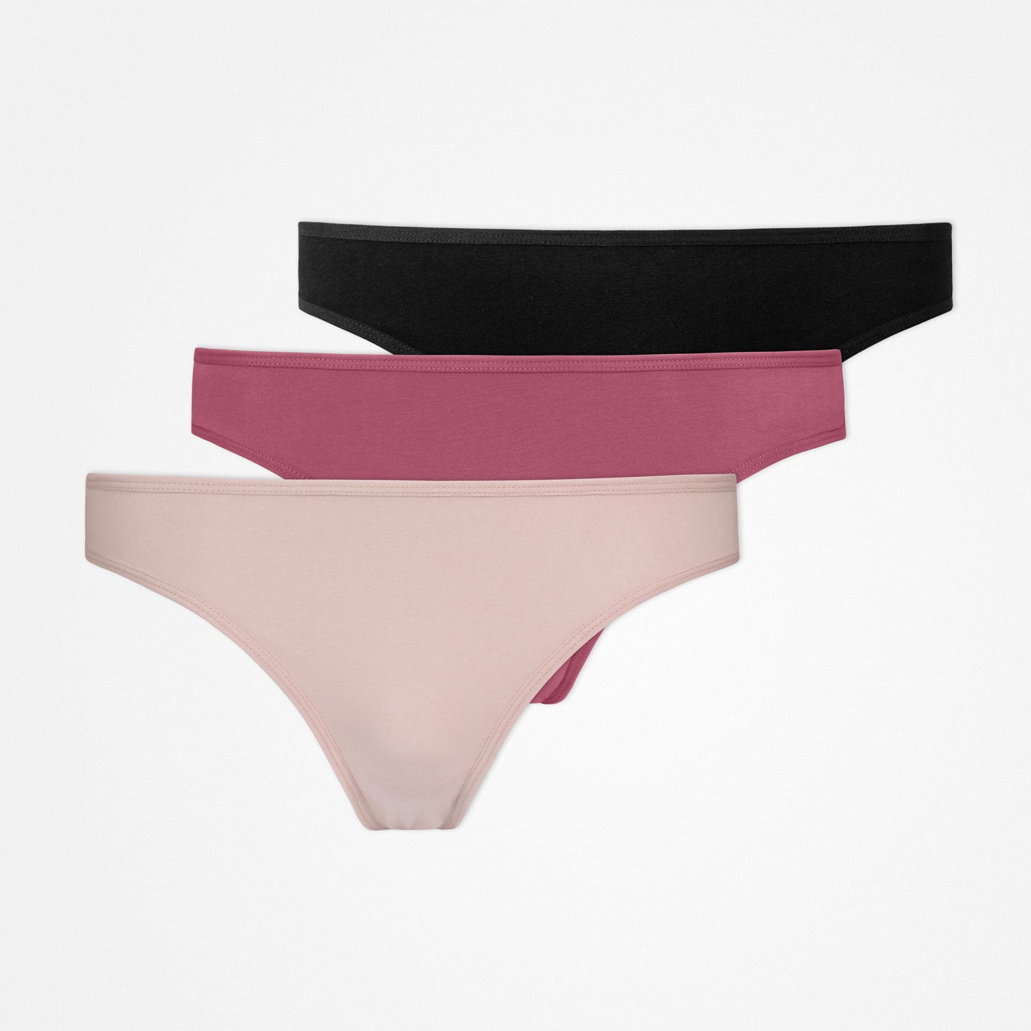 Tangas | Mix (Apricot/Mauve/Schwarz) – 10
