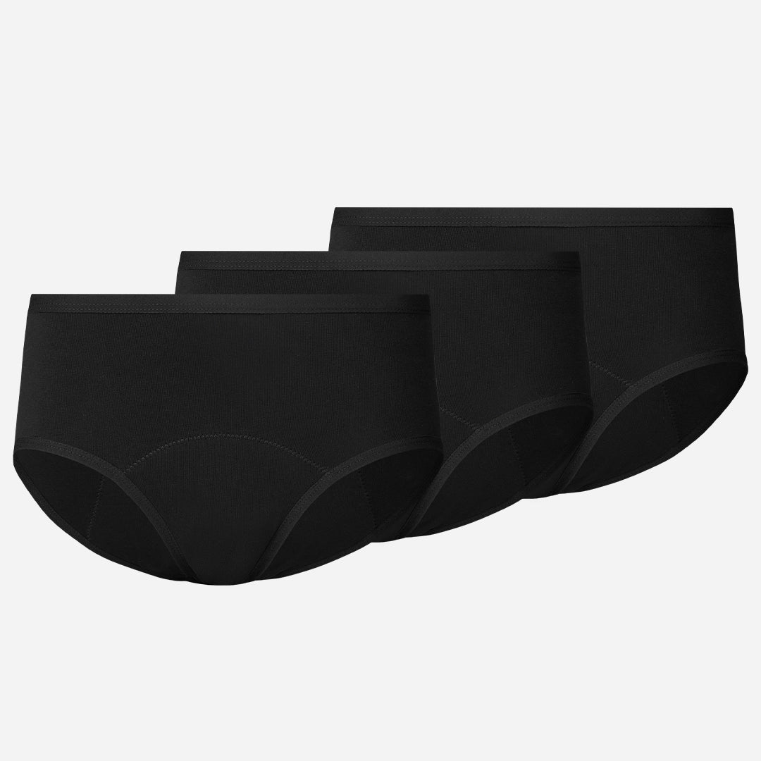Perioden Hipster Panty STRONG | Schwarz – 11