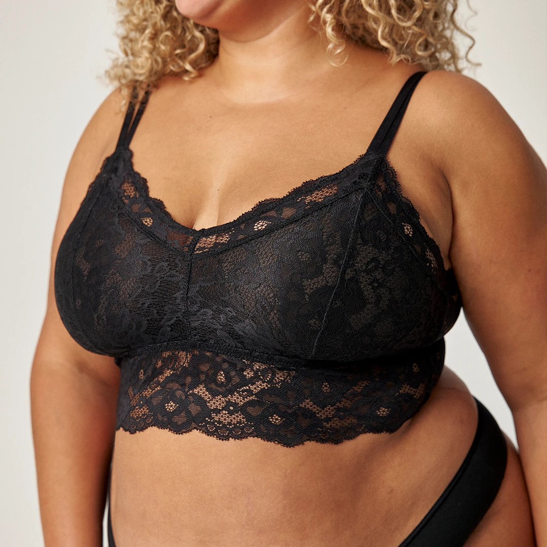 Spitzen-BH Plus Size | Schwarz – 6