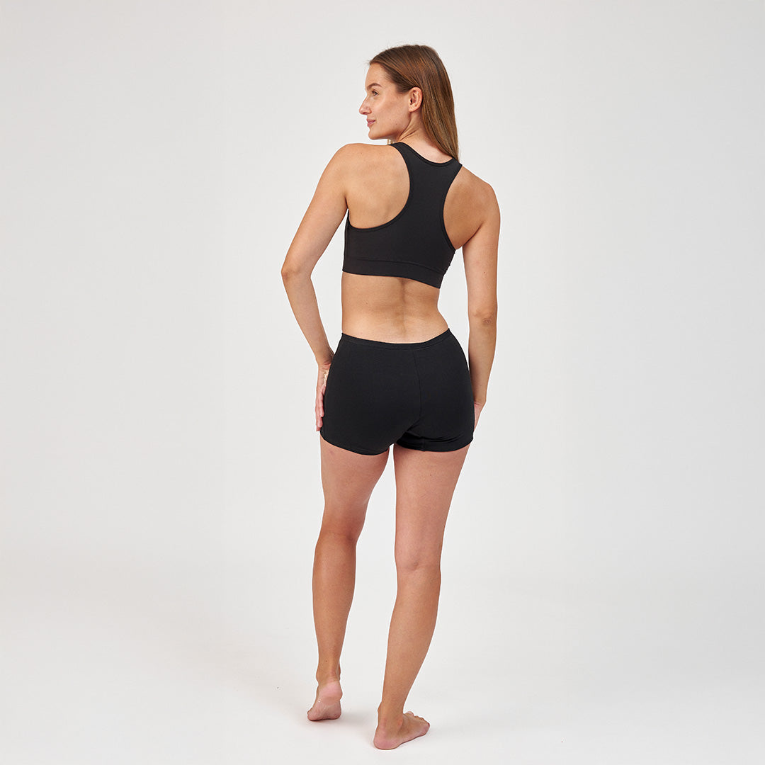 SNOCKS x femtis Period Panty - BLIX Shorts Period Stark  | Schwarz – 4
