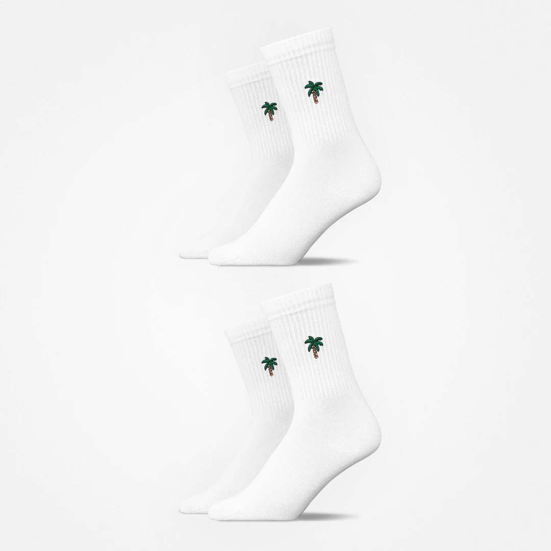 Tennissocken | Mix (Palmen) – 9
