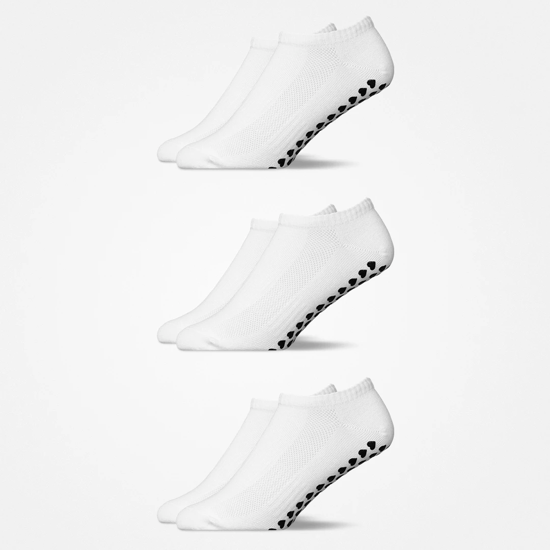 Pilates Socken knöchellang | Weiß – 9
