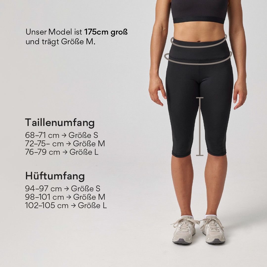 Capri Leggings | Schwarz – 11