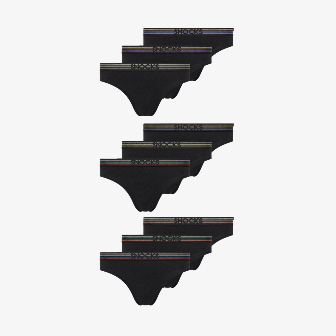 Brazilian Slips Pride | Schwarz (Pride) – 13