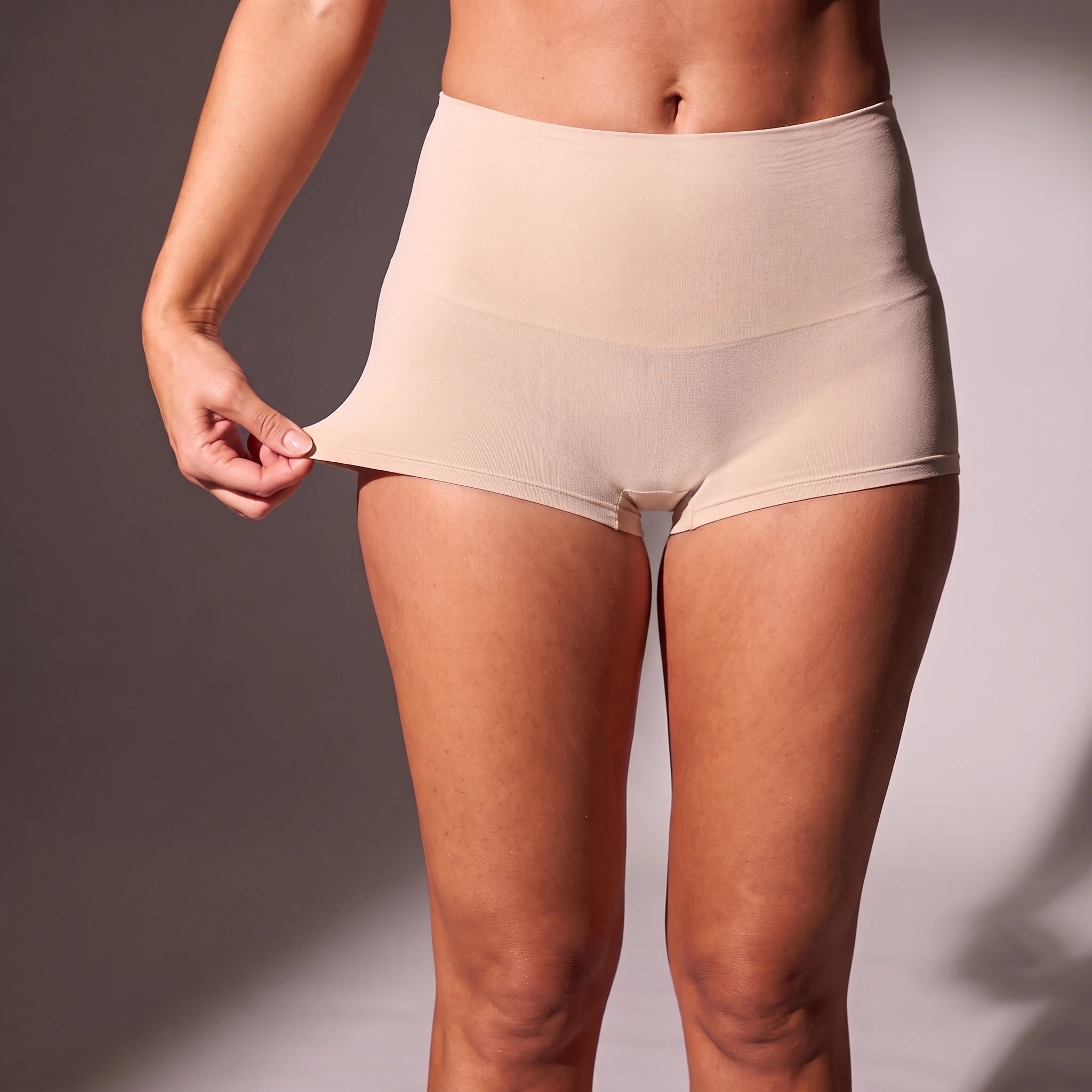Shaping Boyshorts | Beige – 9