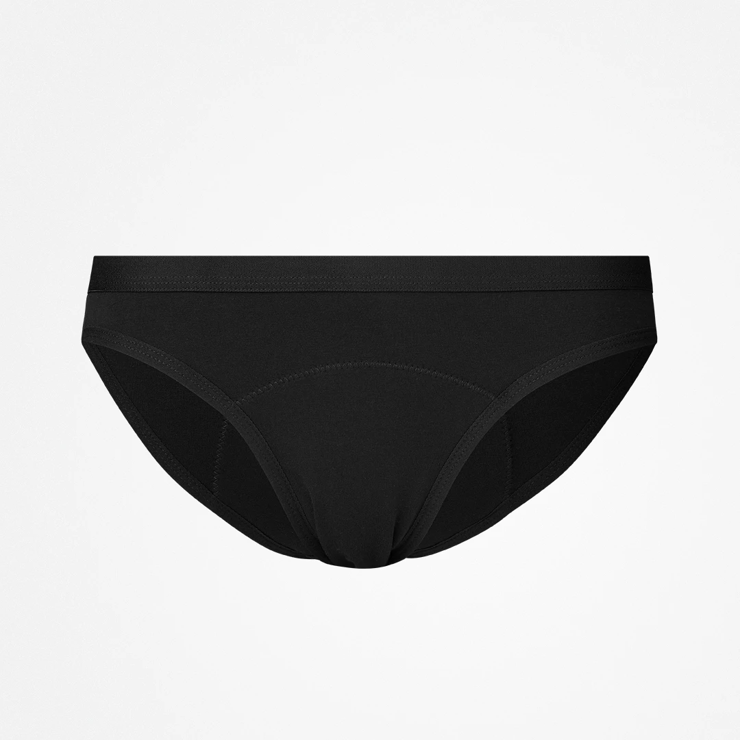 SNOCKS x femtis Period Panty - INSA  | Schwarz – 5