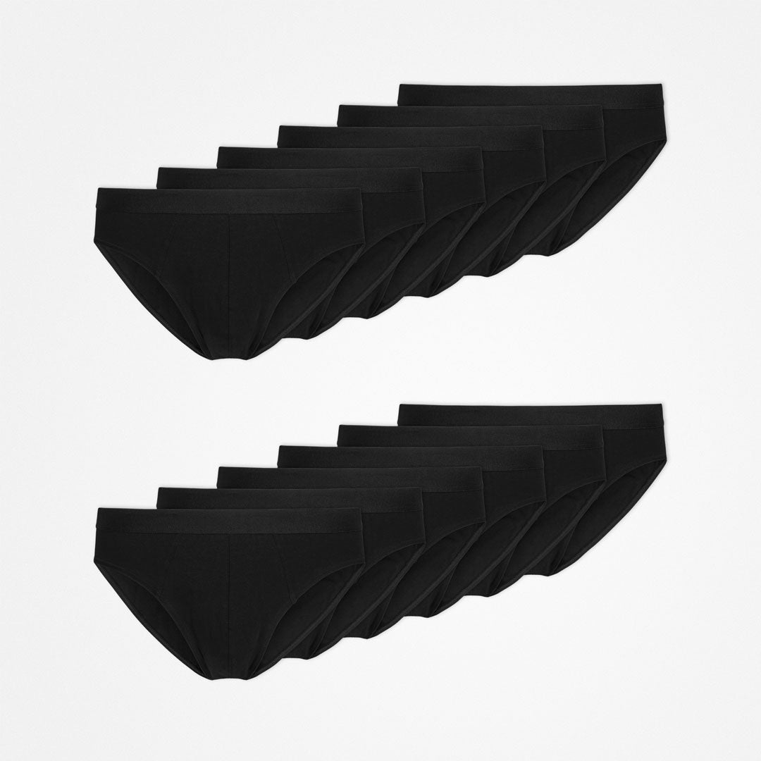Herrenslips | Schwarz – 10