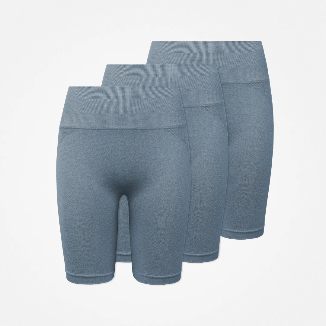 Radlerhose Seamless Damen | Taubenblau – 13