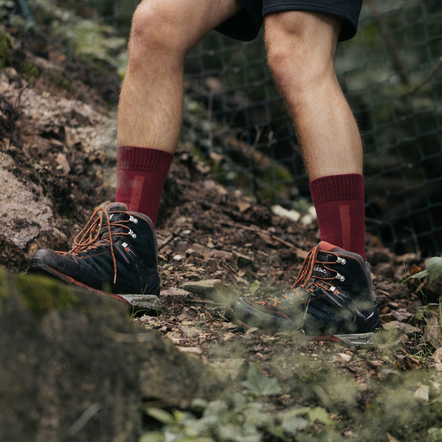 Wandersocken | Schwarz – 3