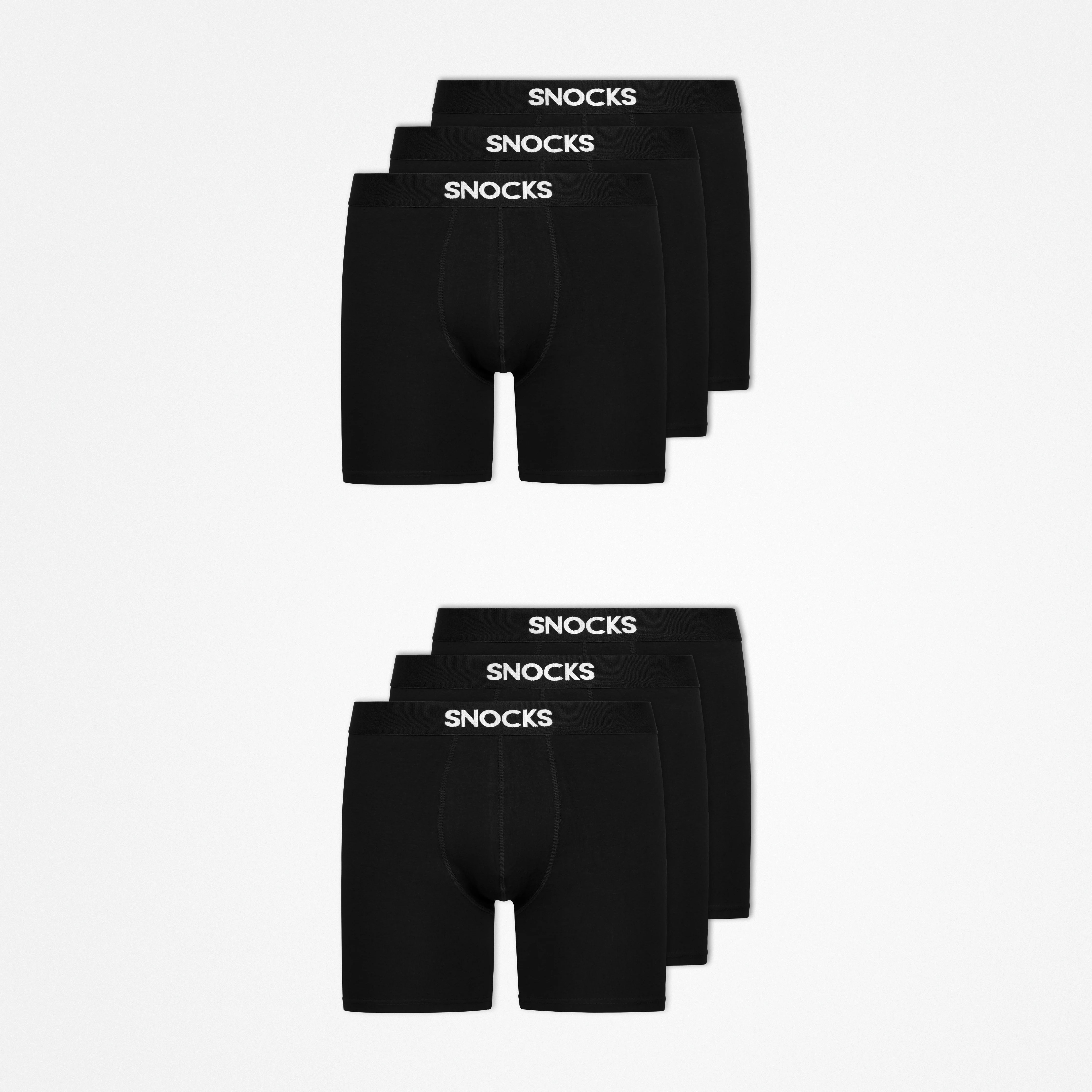 Lange Premium Boxershorts | Schwarz – 11