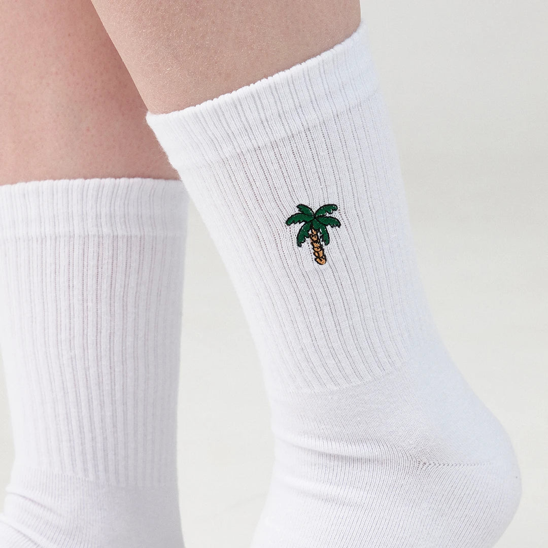 Tennissocken | Mix (Palmen) – 2