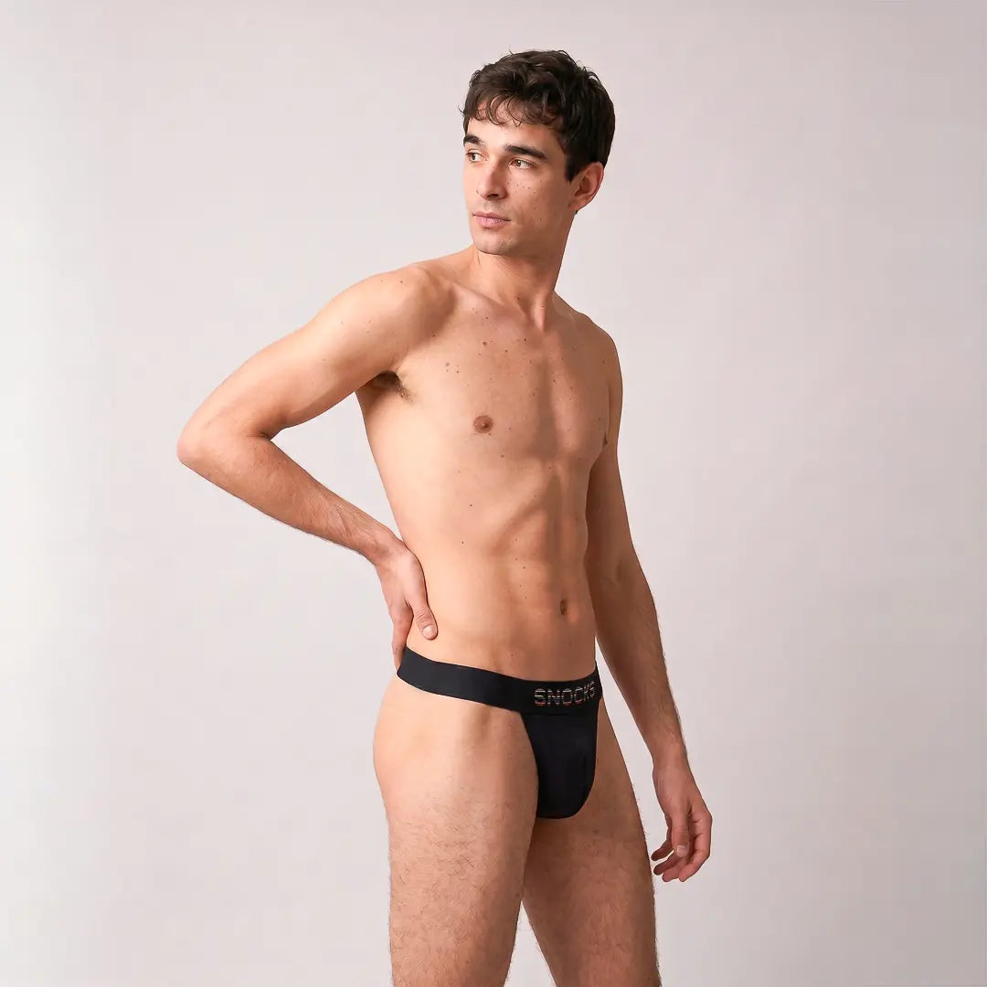 Männer Tanga Pride | Schwarz (Pride) – 5
