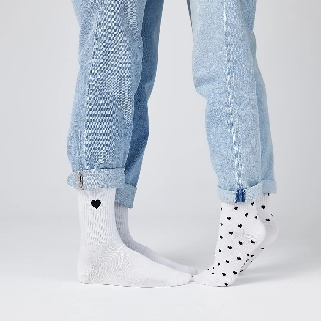 Tennissocken | Mix Love (Schwarz) – 2