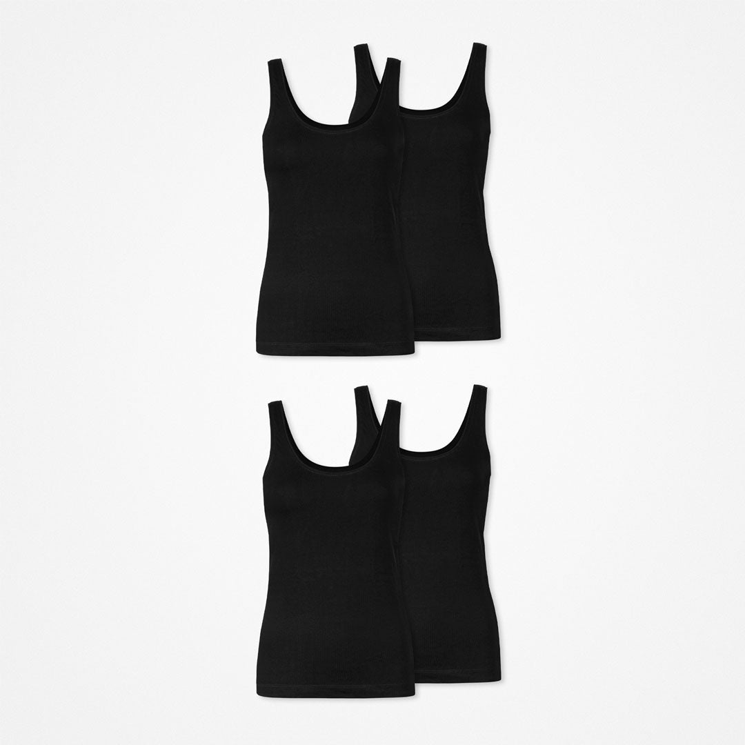 Damen Tank Tops | Schwarz – 11