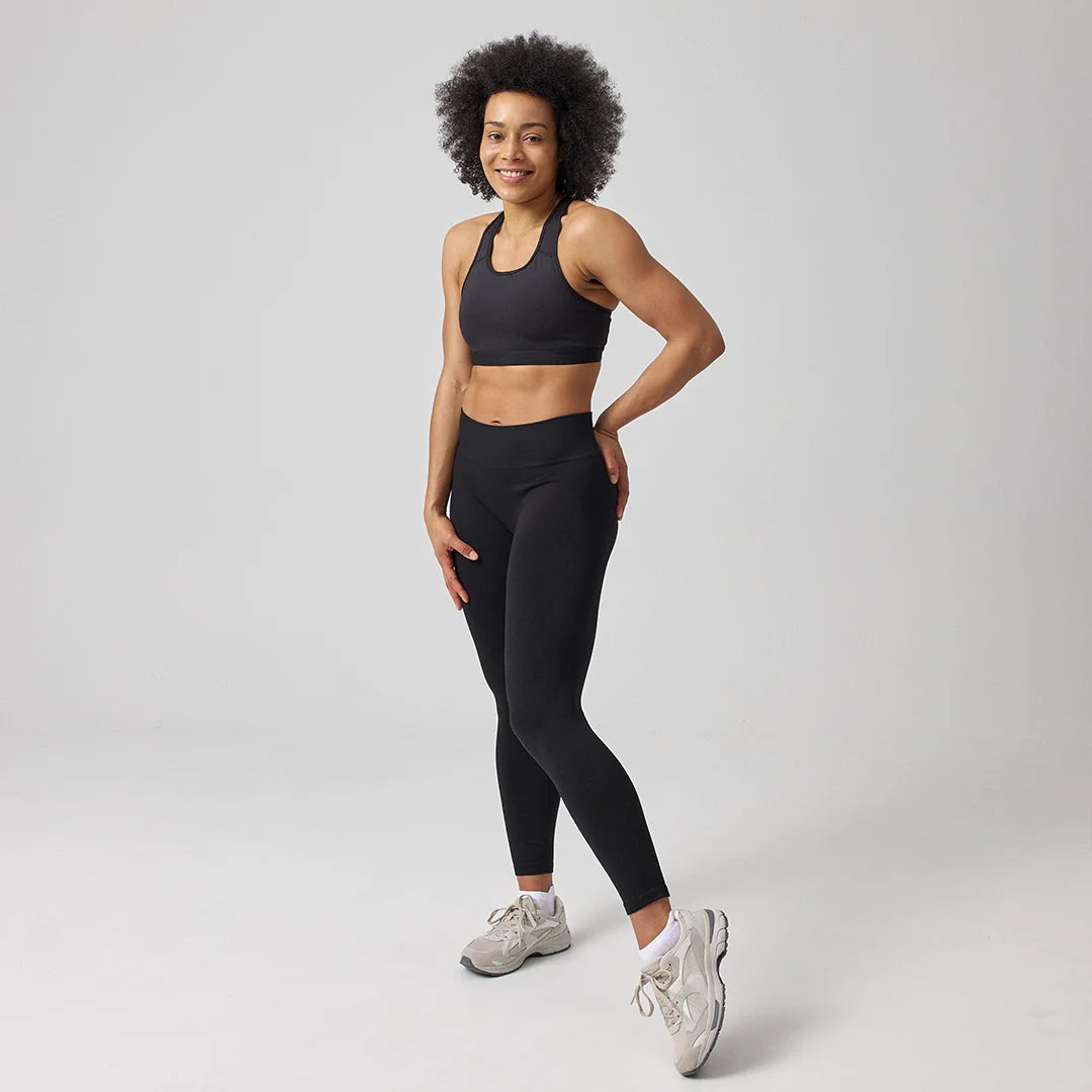 High Waist Leggings Seamless | Schwarz – 2