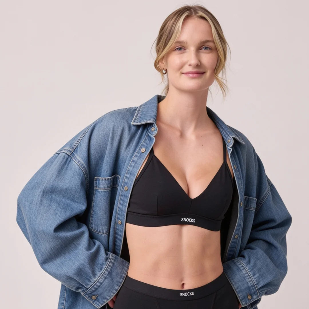 Retro Soft-BH | Schwarz – 10