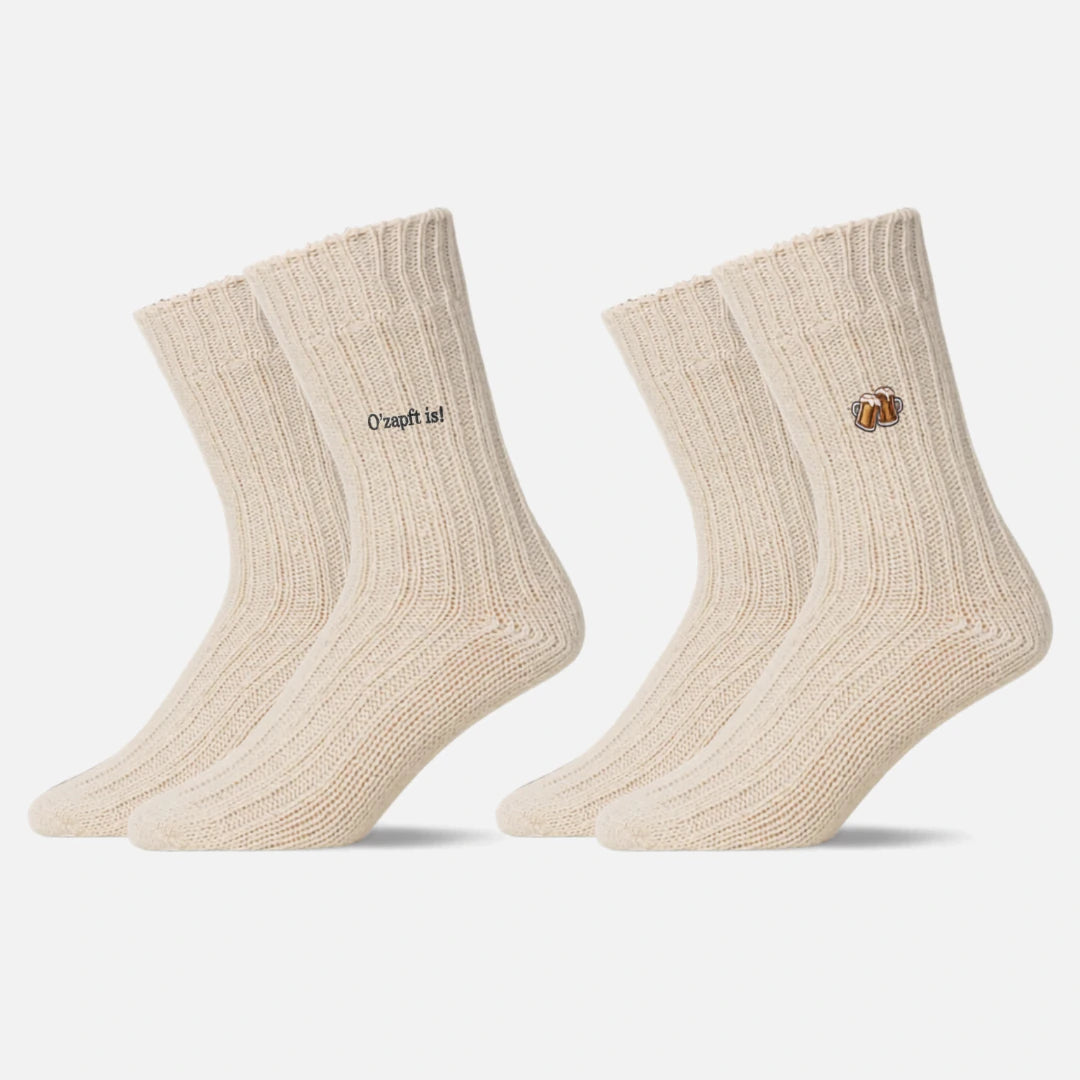 Norweger Socken | Off White "O' Zapft is"-Edition – 10