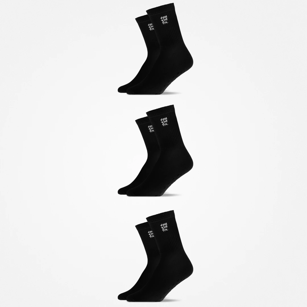 Pilates Socken | Schwarz – 10