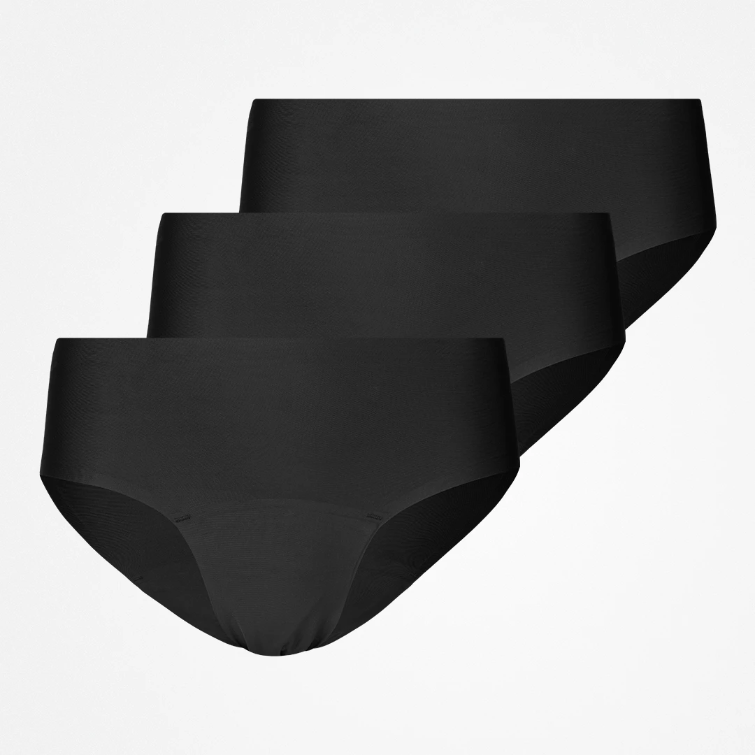 SNOCKS x femtis Period Panty - NOLA Seamless | Schwarz – 8