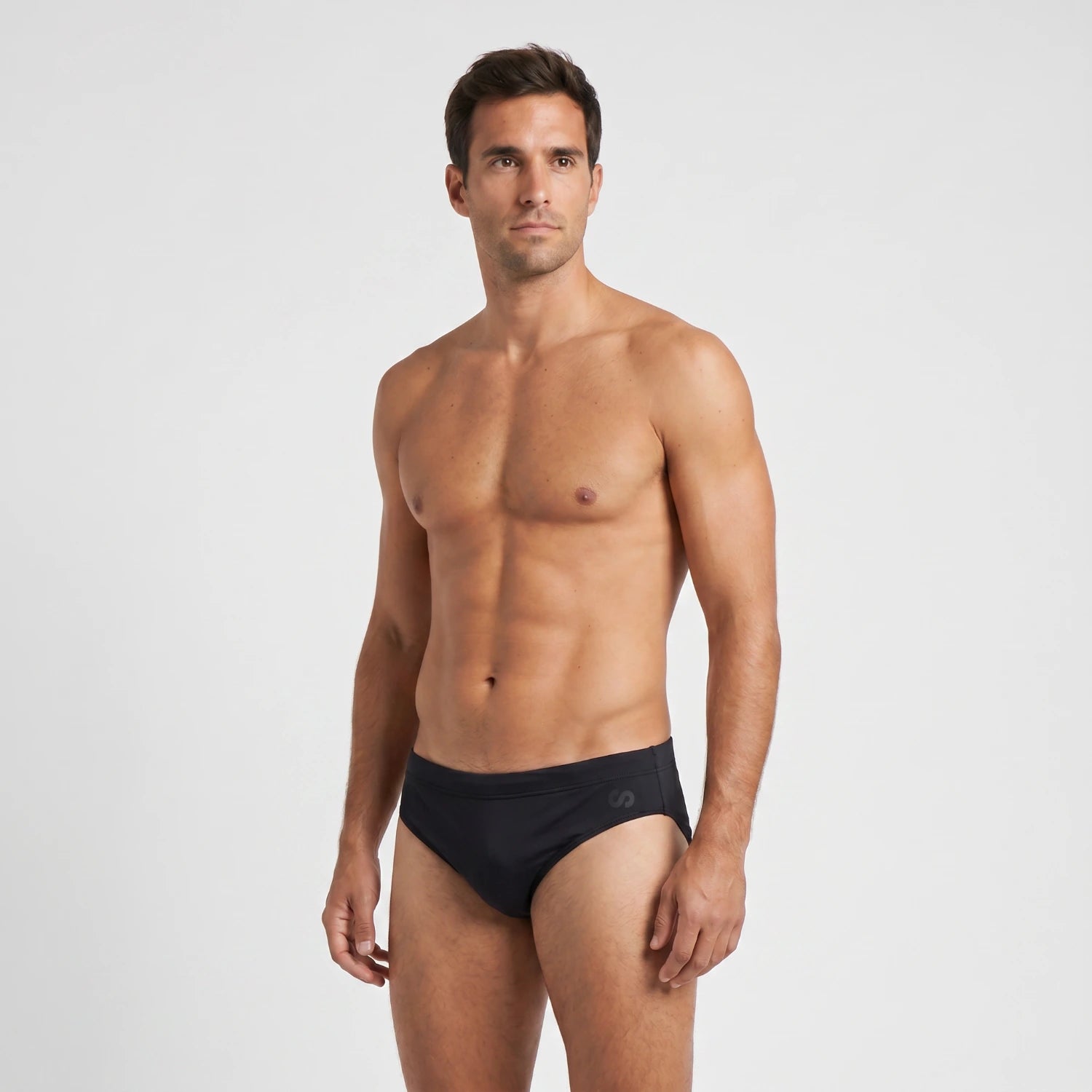 Badeslip Herren | Schwarz – 4