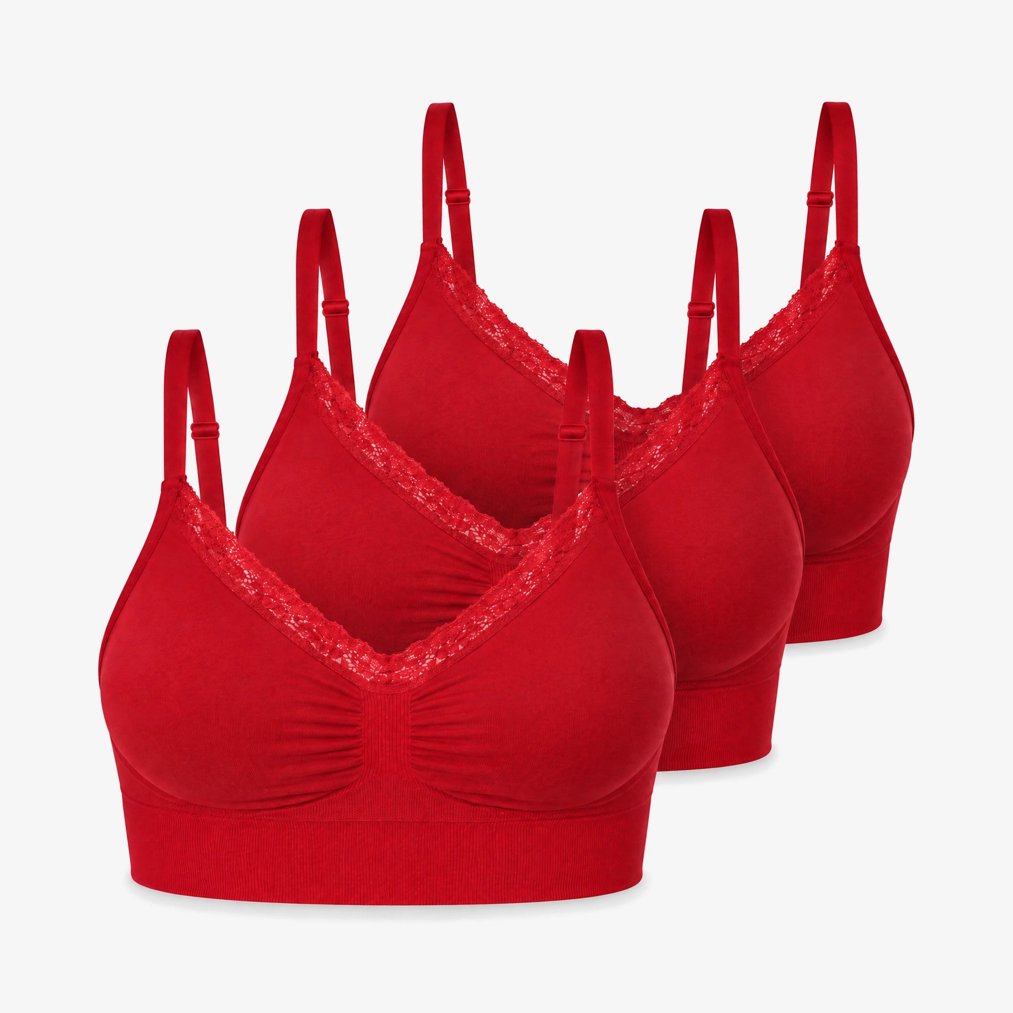 Shaping BH mit Spitze | Classic Red – 14