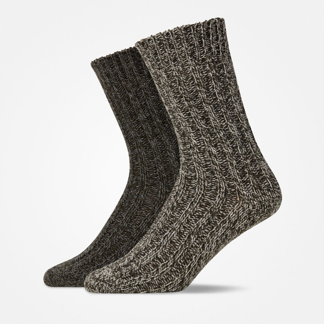 Norweger Socken | Mix (Olive) – 9