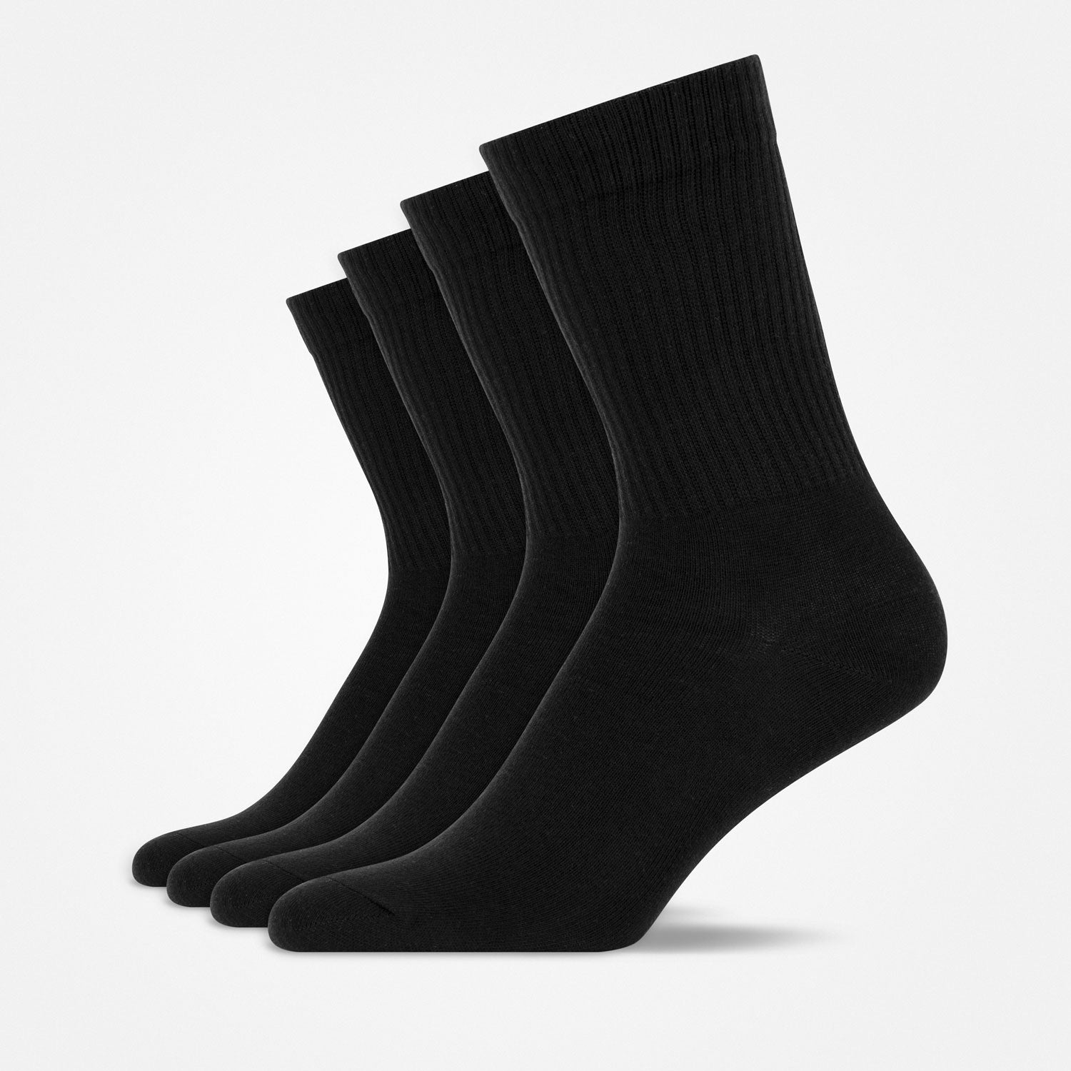 Tennissocken | Schwarz – 6