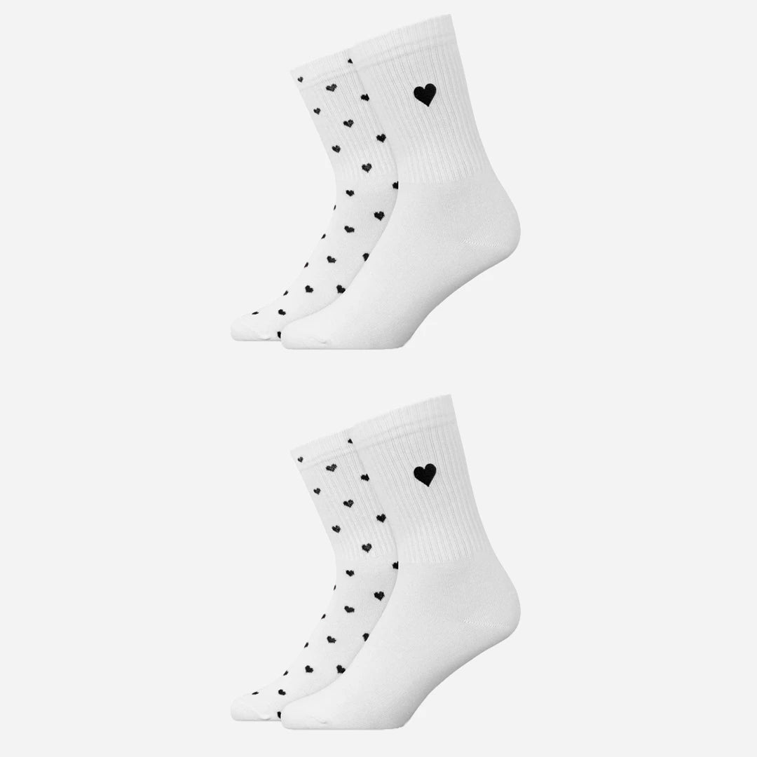 Tennissocken | Mix Love (Schwarz) – 10