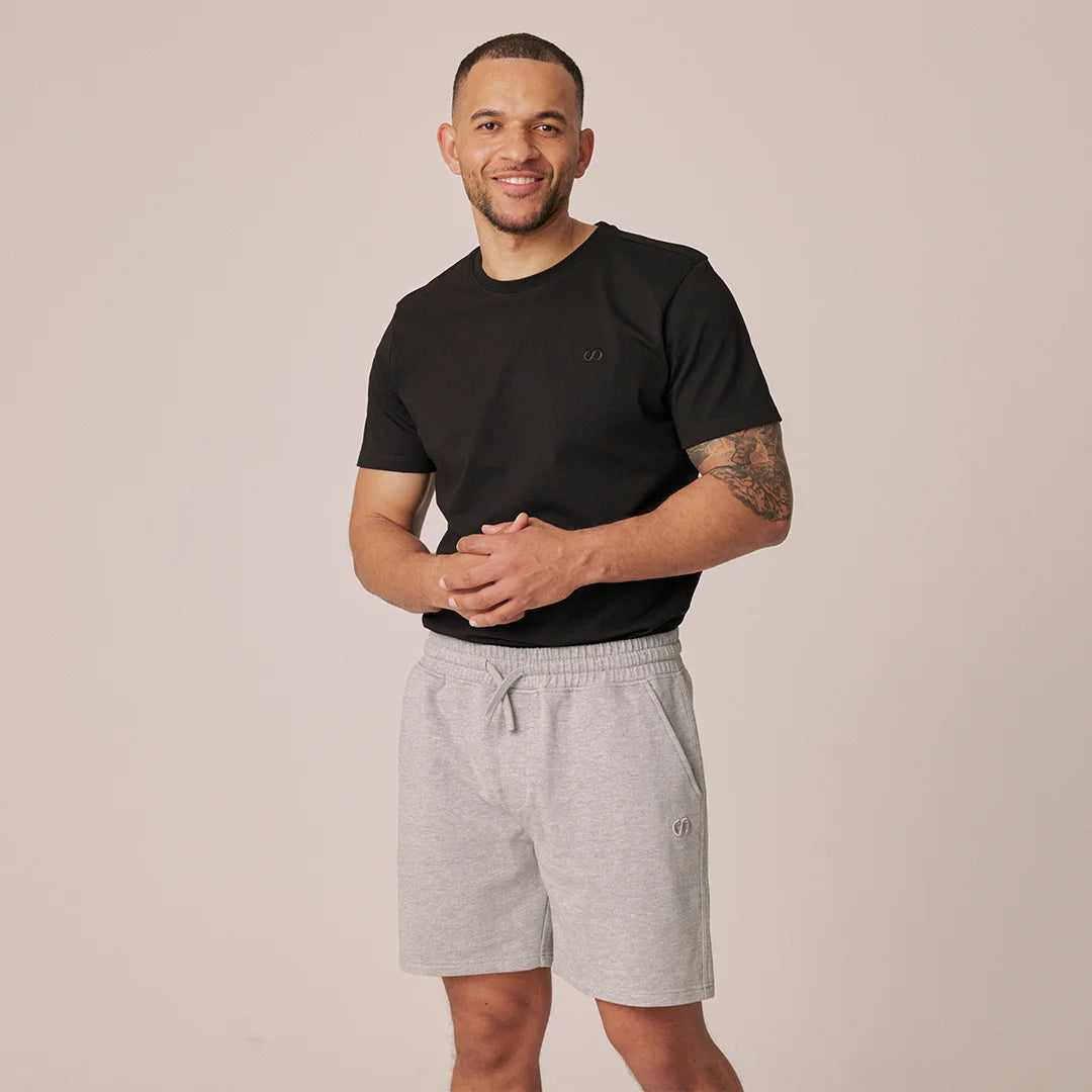 Sweatshorts Herren | Schwarz – 2