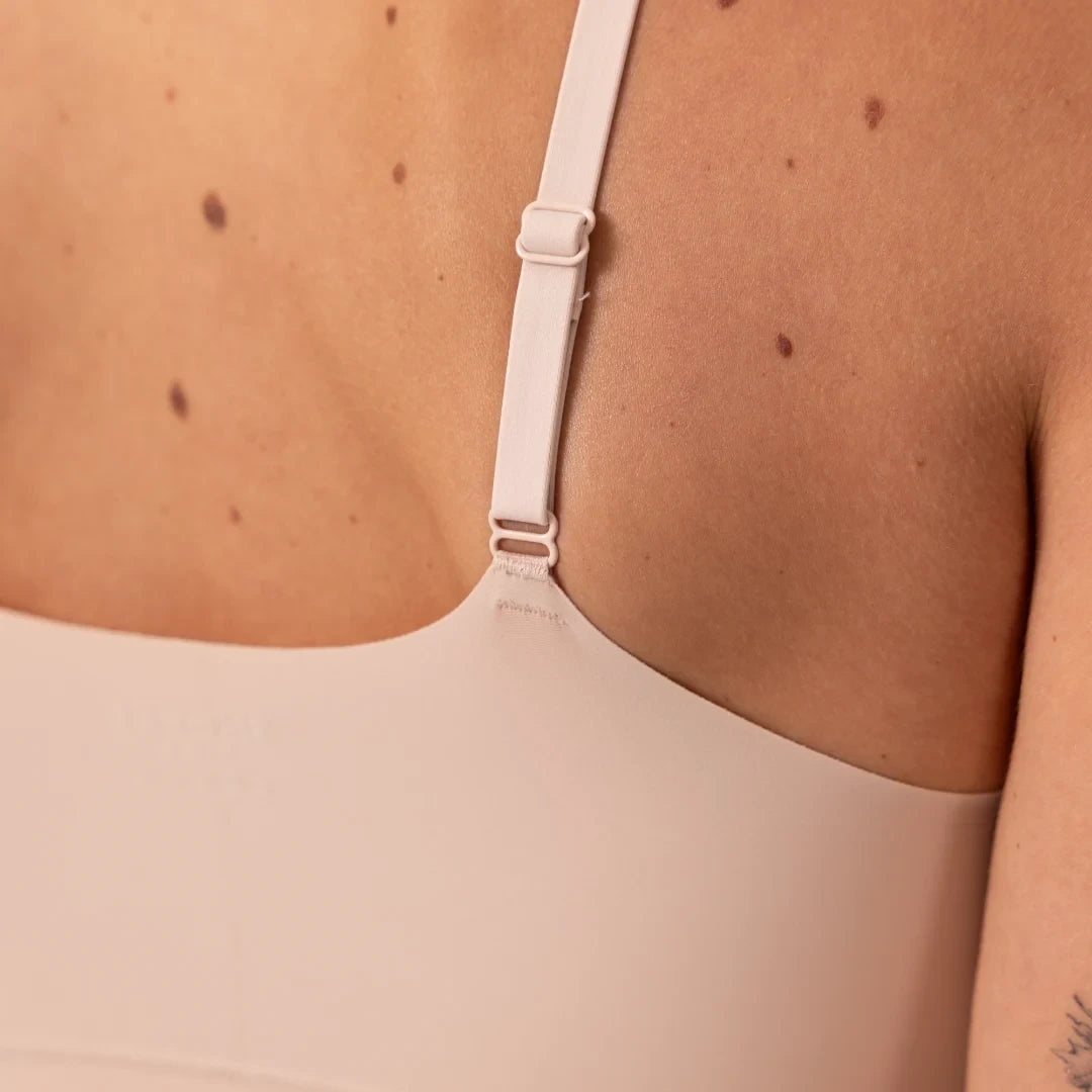Microfiber Seamless Bralette | Beige – 6