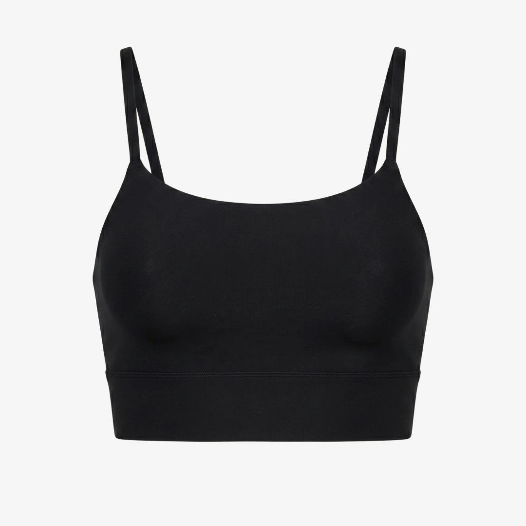 Microfiber Seamless Bralette | Schwarz
