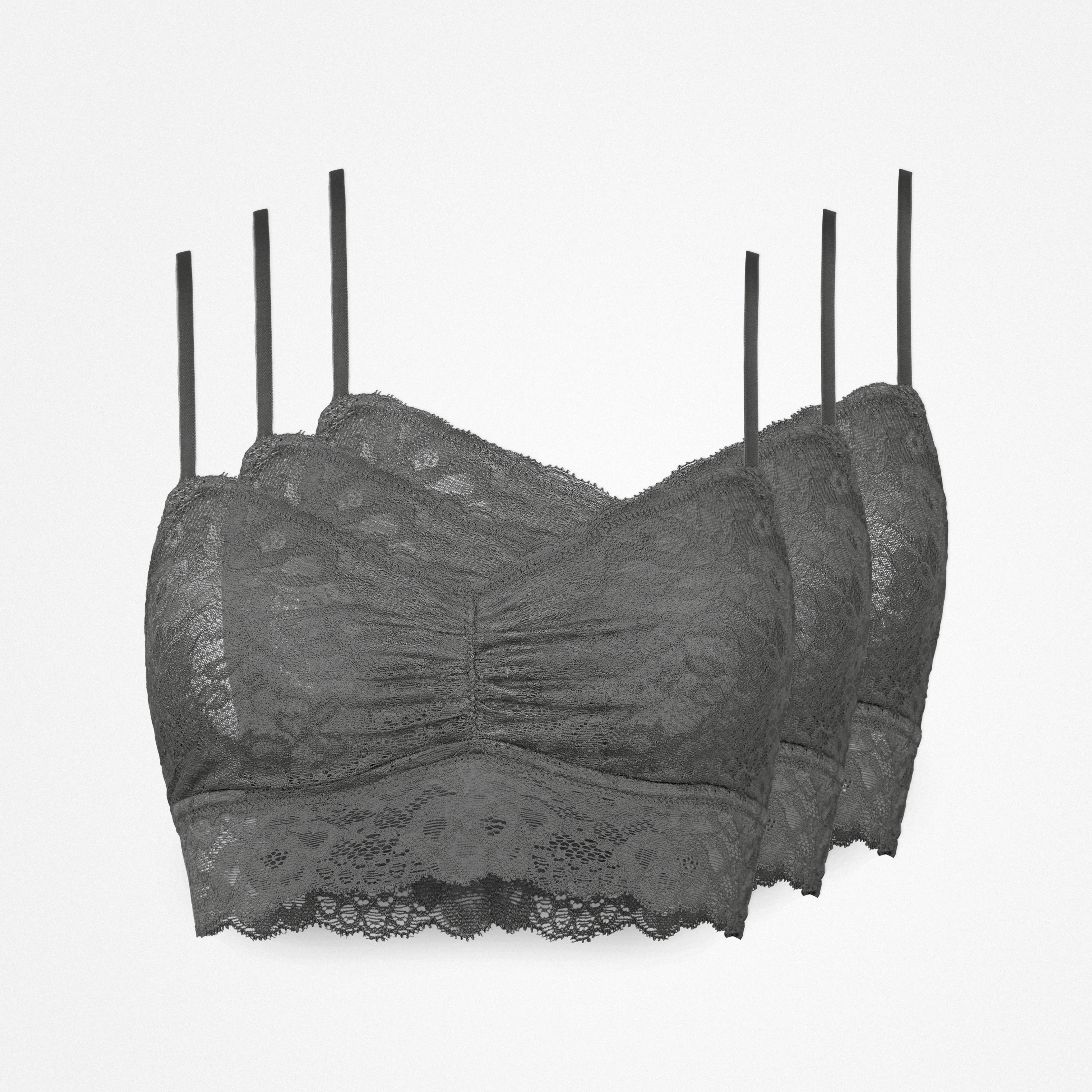 Spitzen-BH | Grau – 13