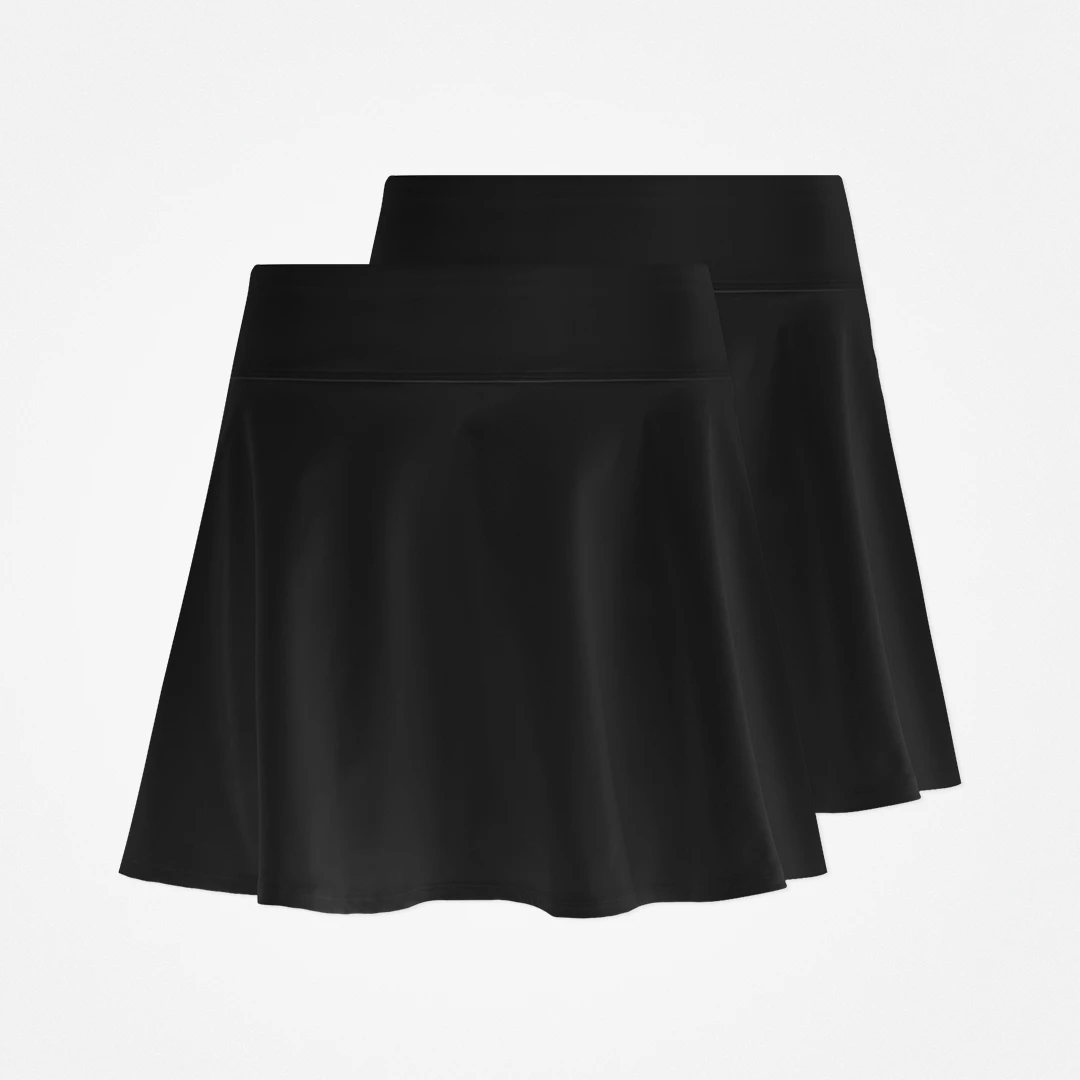 Tennisrock Damen | Schwarz – 10