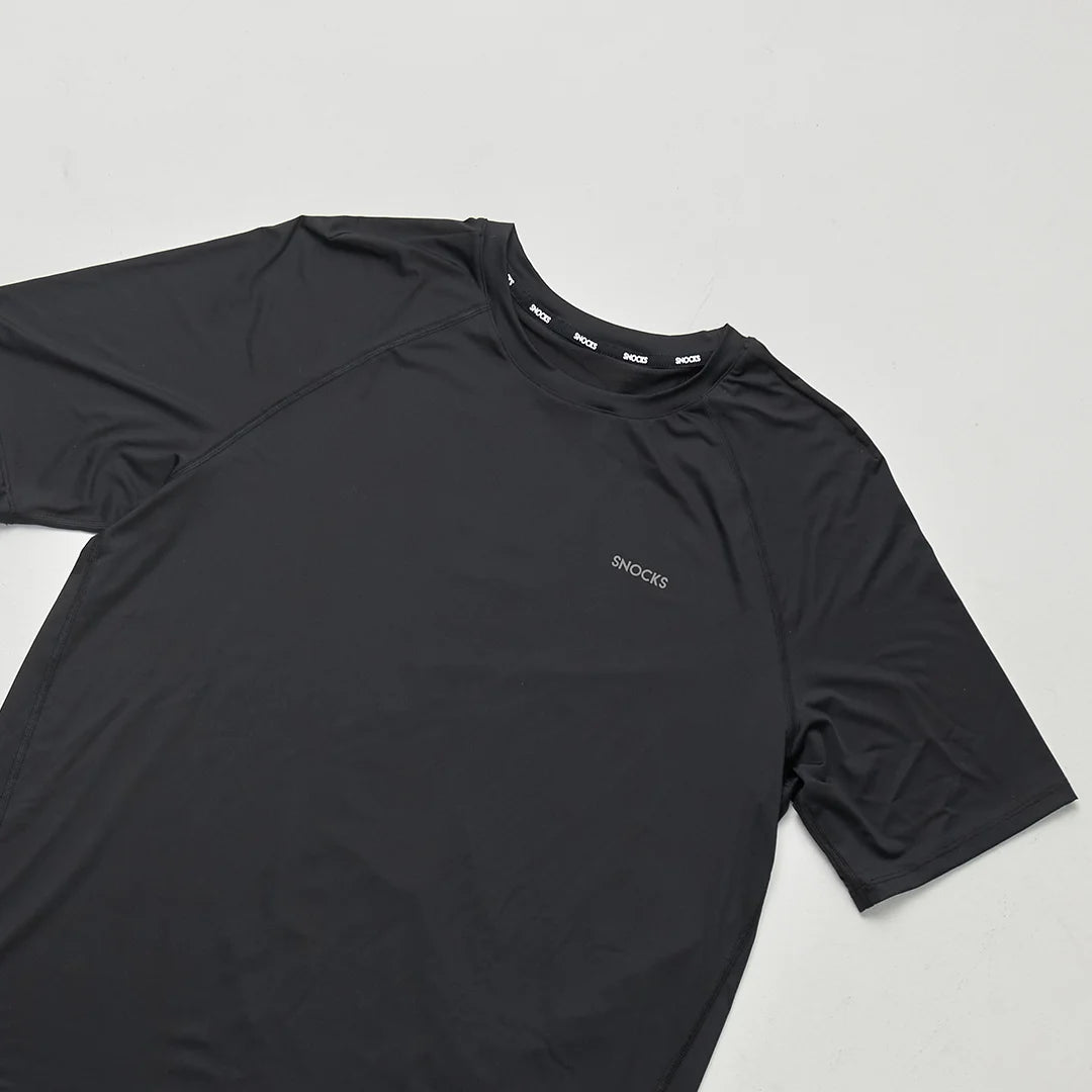 Trainingsshirt Raglan Herren | Schwarz – 6