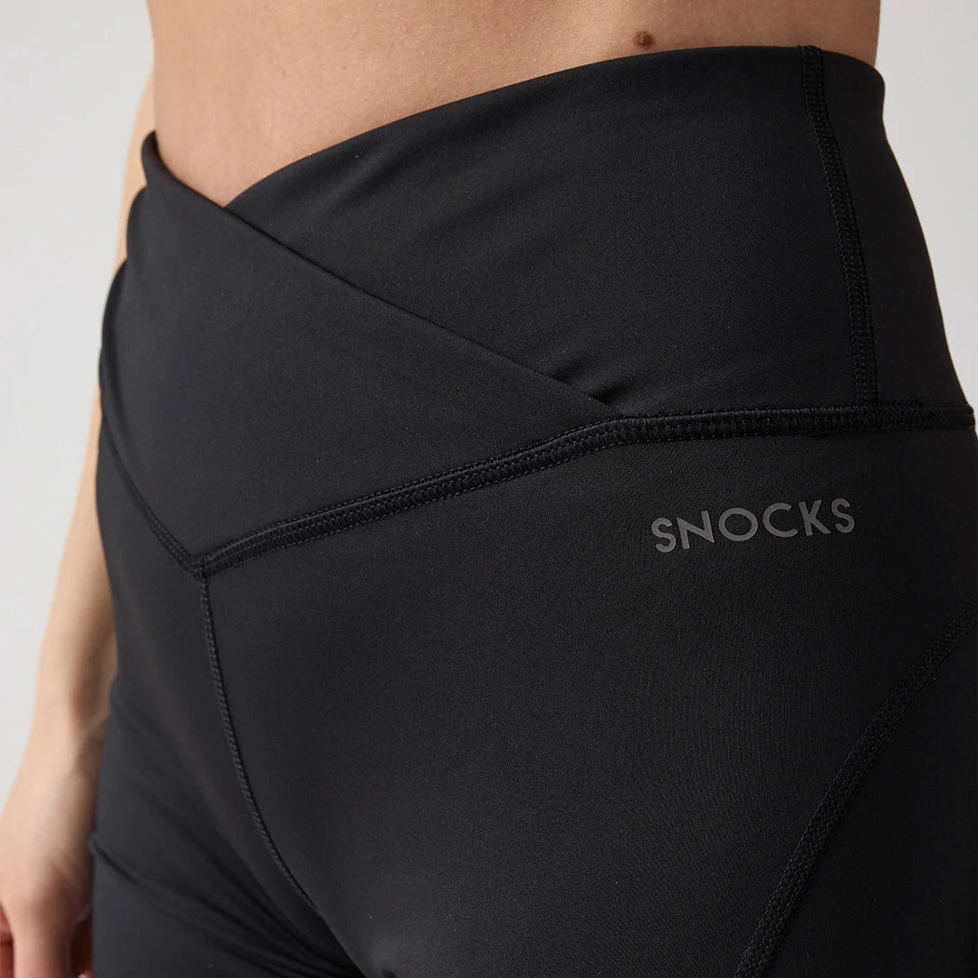 Radlerhose Damen V Cross | Schwarz – 8