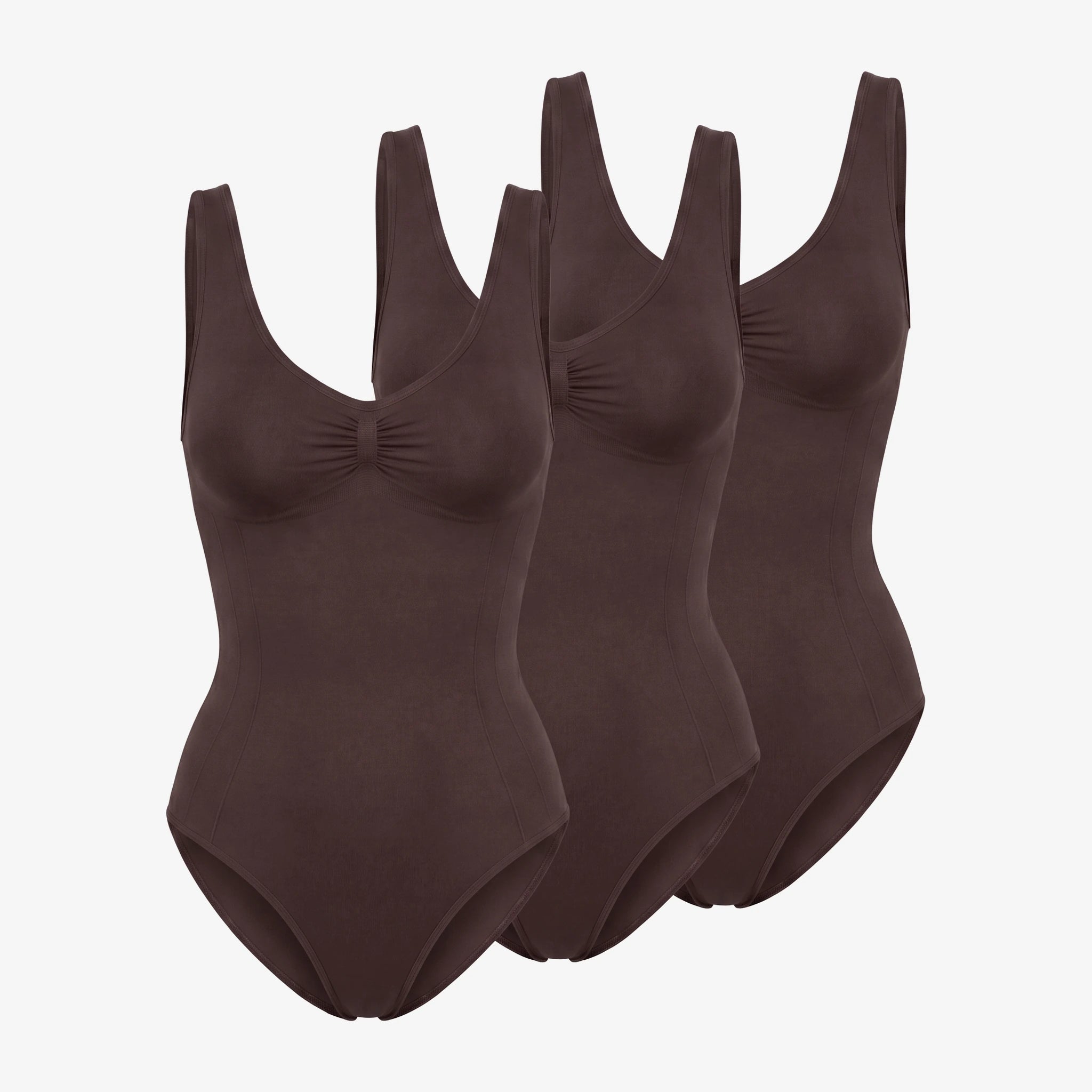 Shaping Body mit breiten Trägern | Coffee Bean – 12