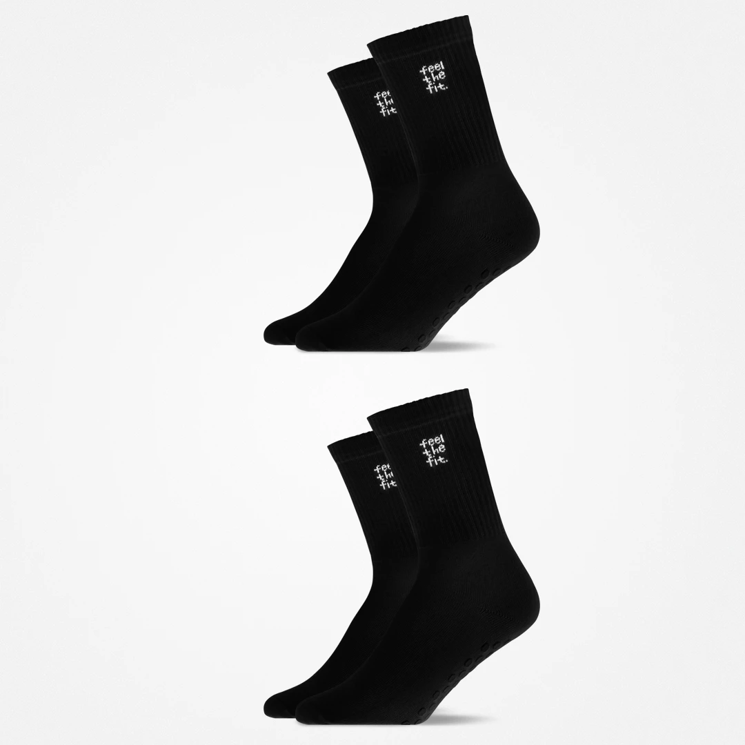 Pilates Socken | Schwarz – 9