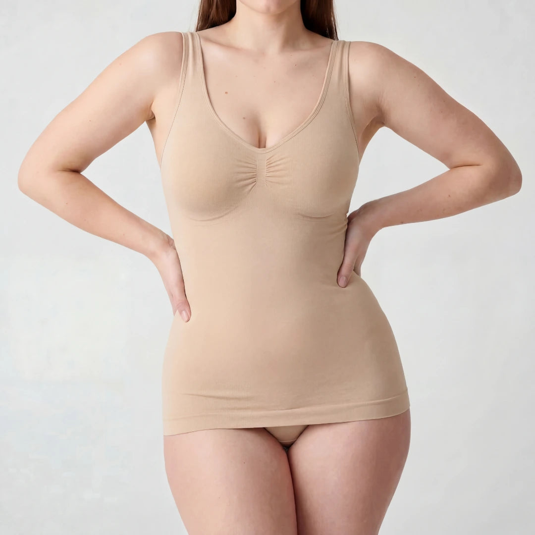 Shaping Tank Top | Beige – 2