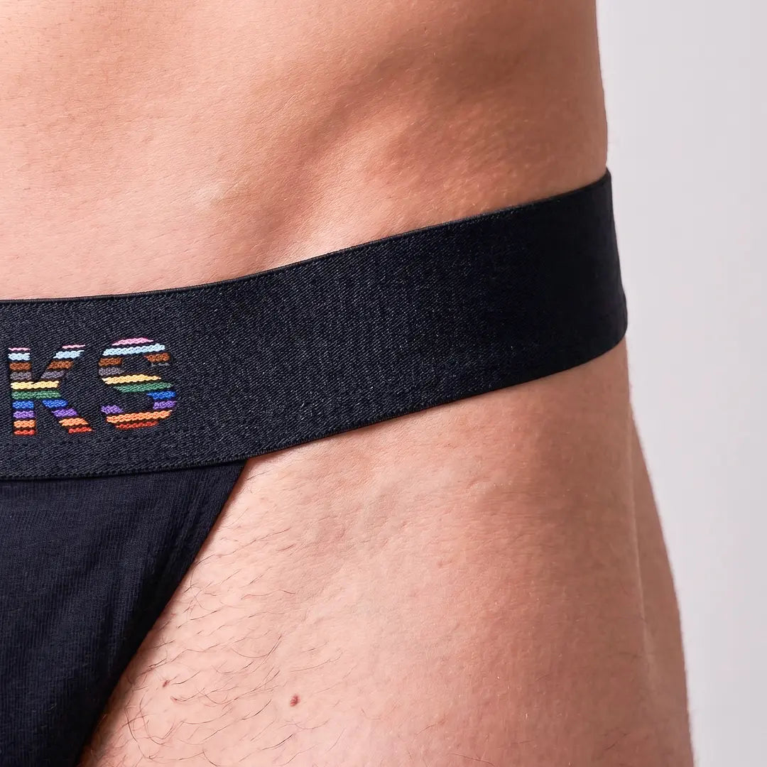 Männer Tanga Pride | Schwarz (Pride) – 6