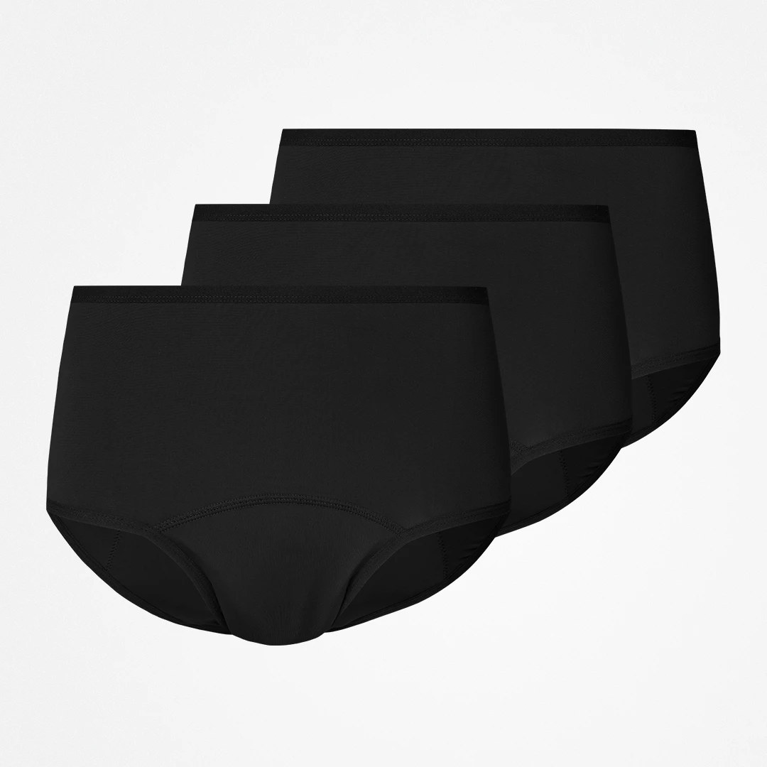 SNOCKS x femtis Period Panty - JULE Highwaist Ultra | Schwarz – 8