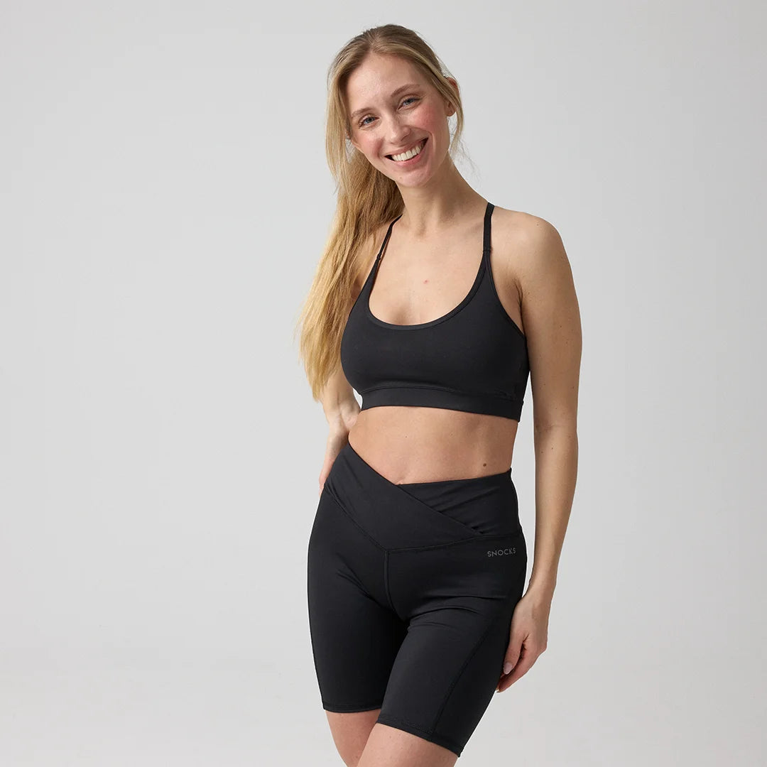 Sport-BH X Back | Schwarz – 2