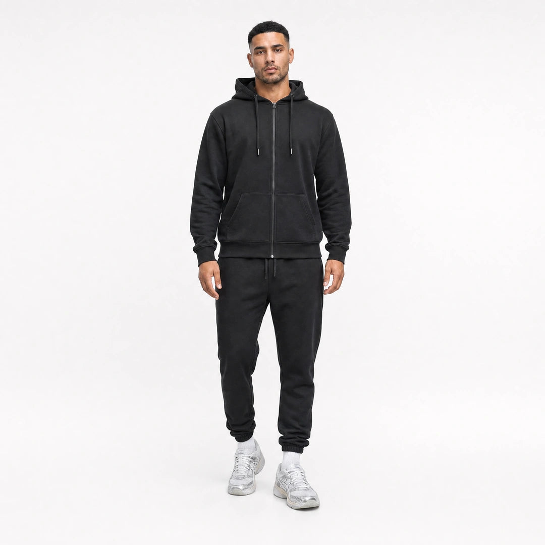 Sweatjacke Herren | Schwarz – 2