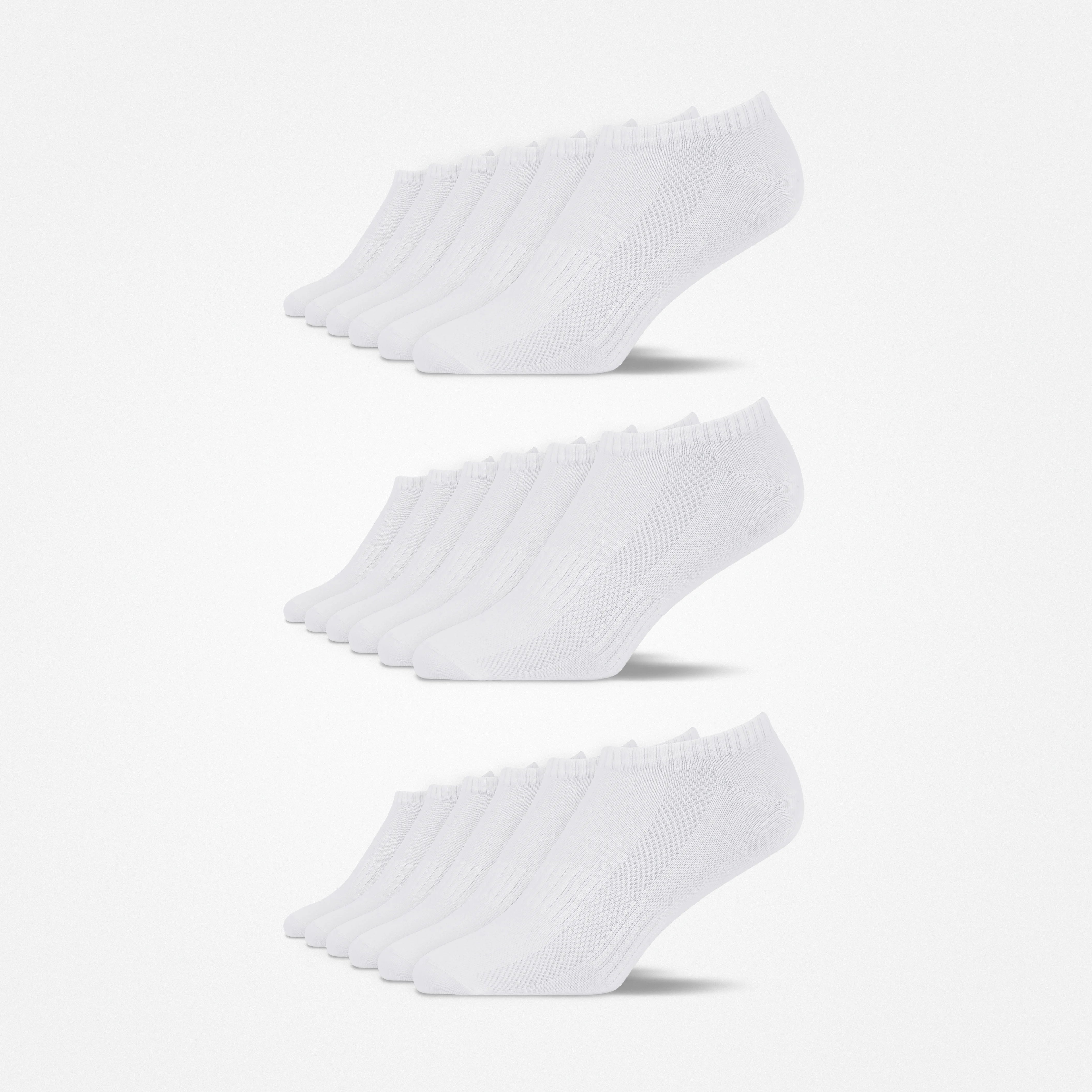 Premium Sneaker Socken | Weiß – 10