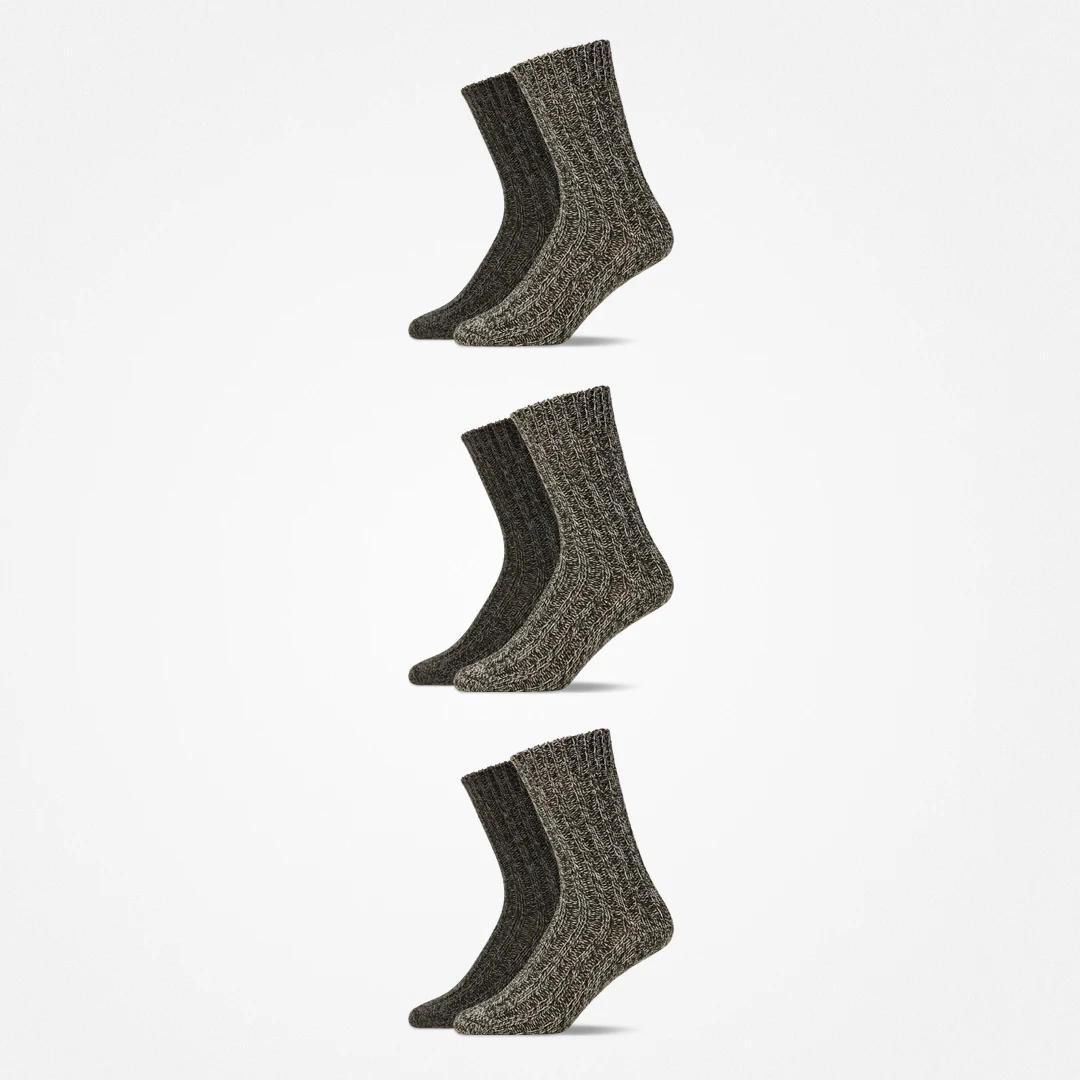 Norweger Socken | Mix (Olive) – 11