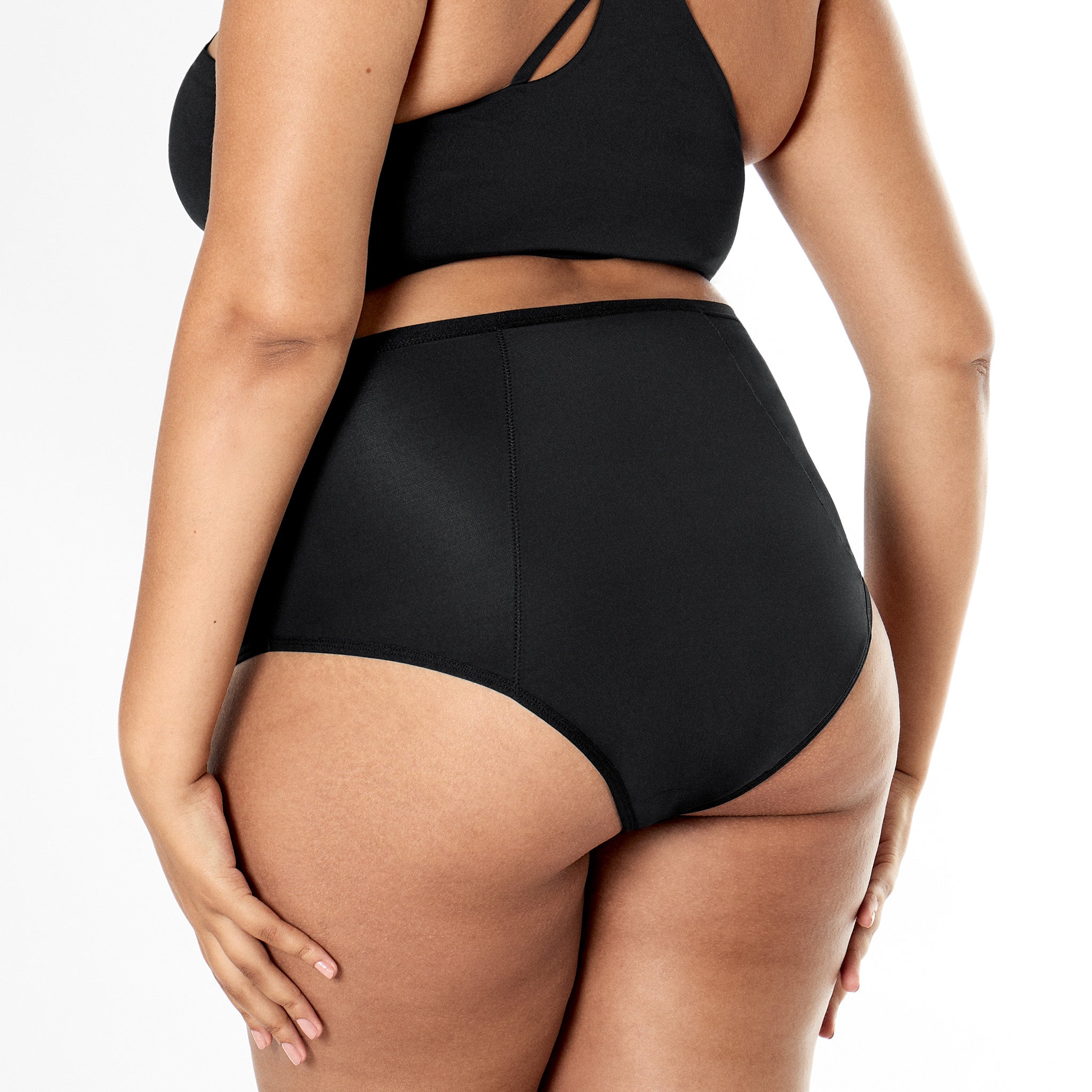 SNOCKS x femtis Period Panty - JULE Highwaist Ultra | Schwarz – 5