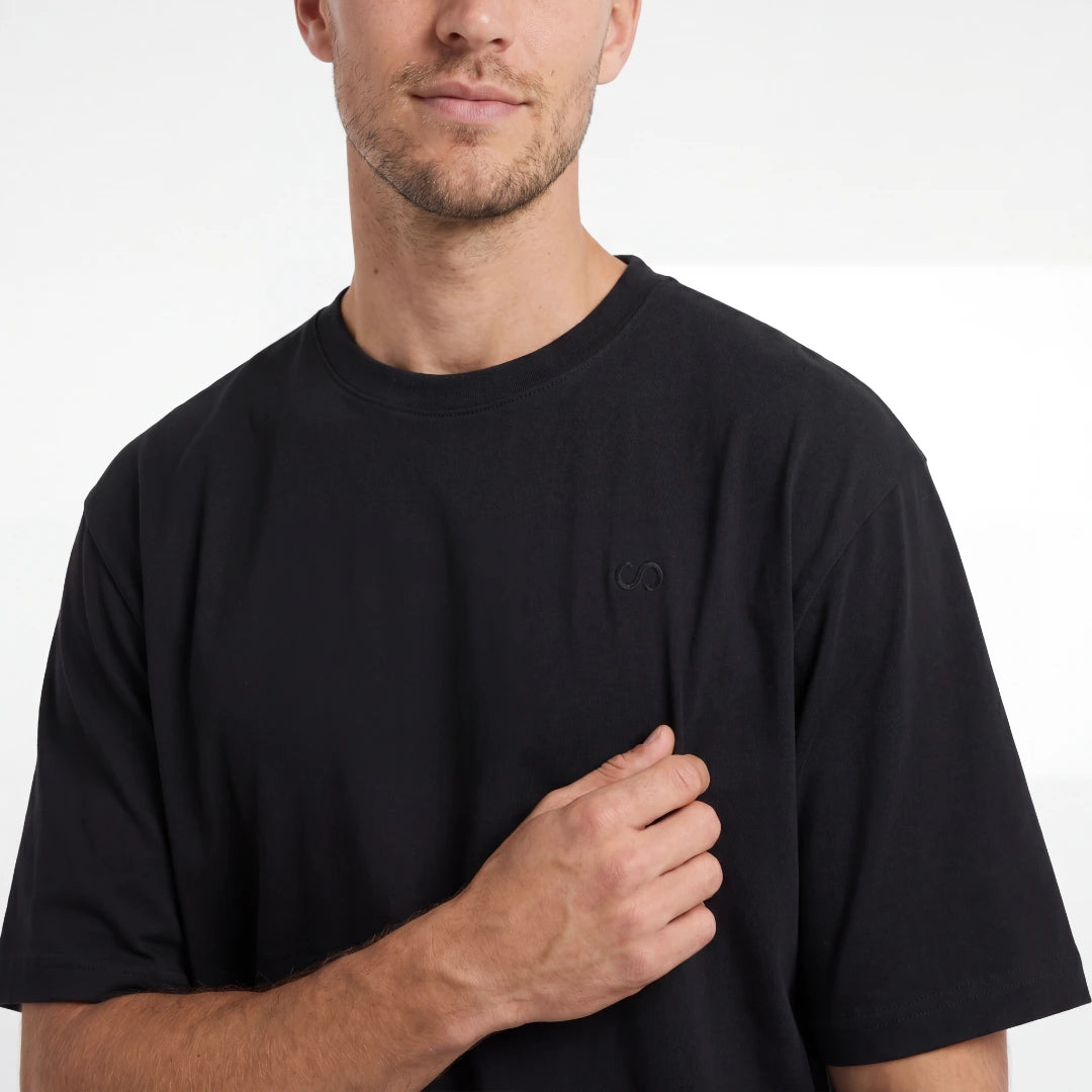 Schlafanzug Set Herren kurz | Schwarz – 6